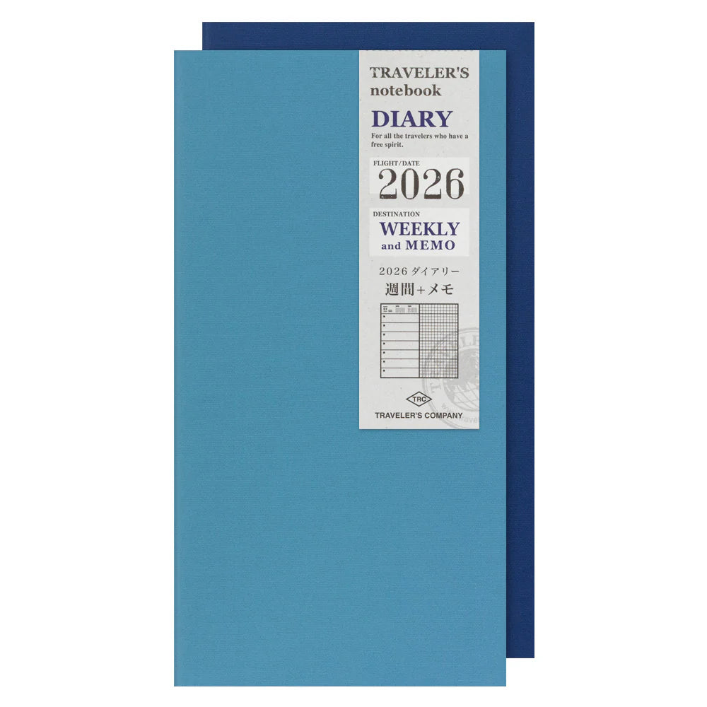2026 WEEKLY + MEMO REFILL - REGULAR SIZE