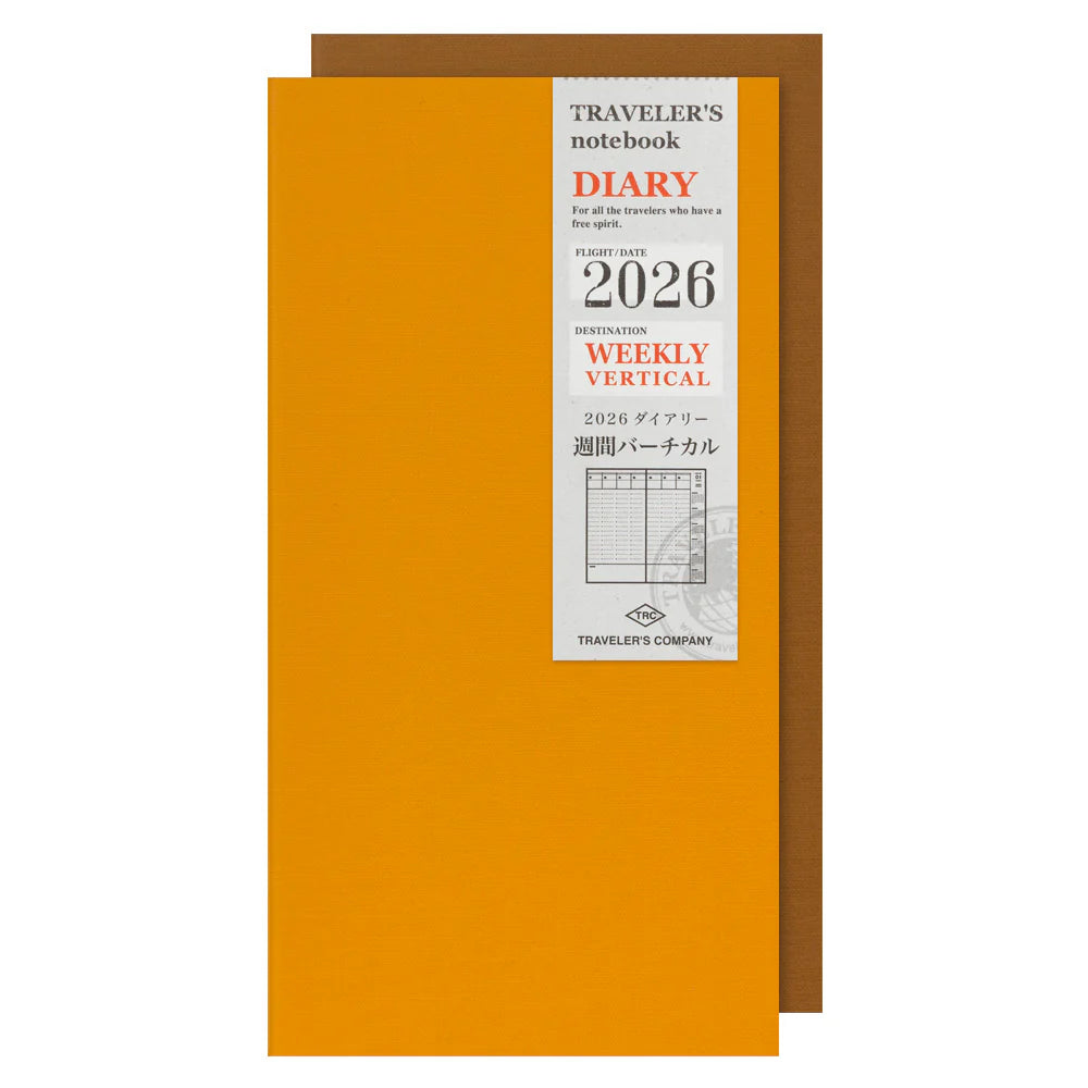 2026 WEEKLY VERTICAL REFILL - REGULAR SIZE
