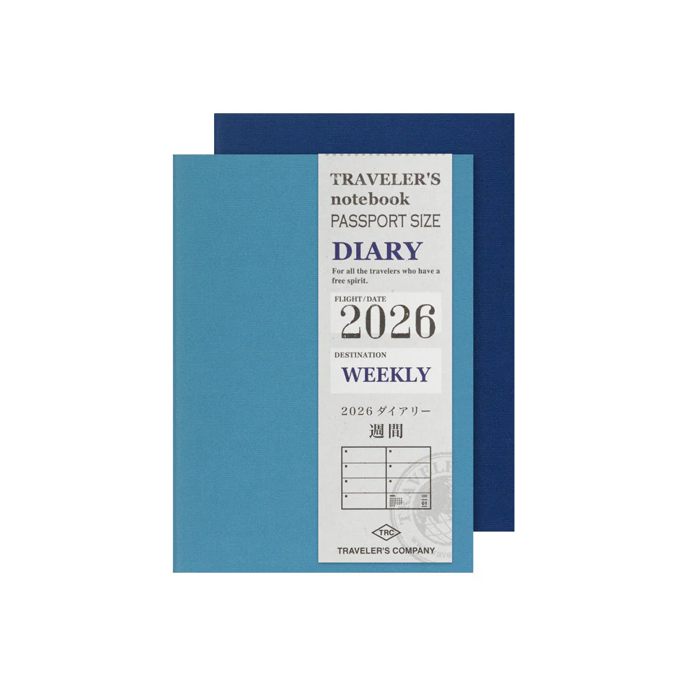 2026 WEEKLY REFILL - PASSPORT SIZE
