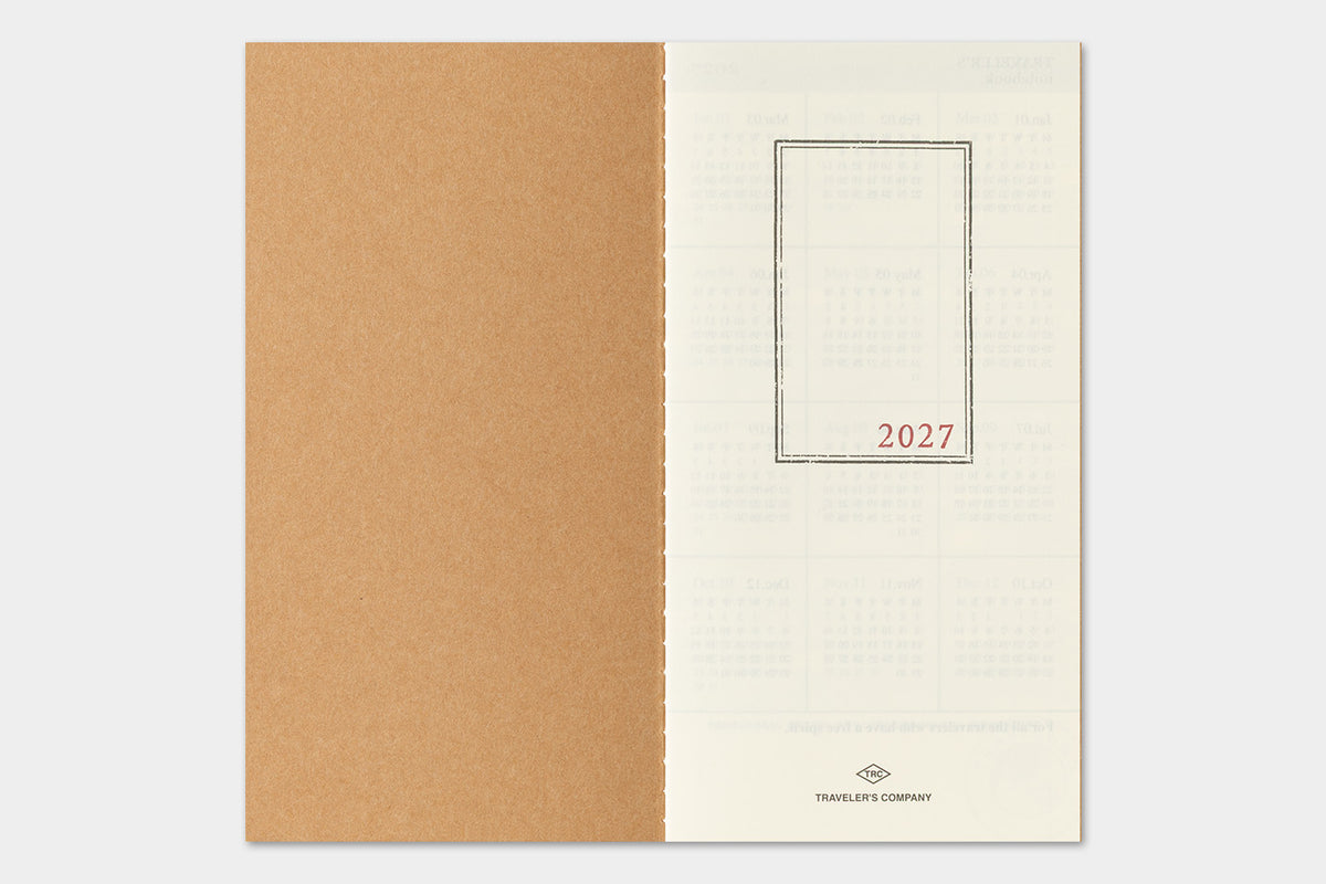 2027 MONTHLY REFILL- REGULAR SIZE
