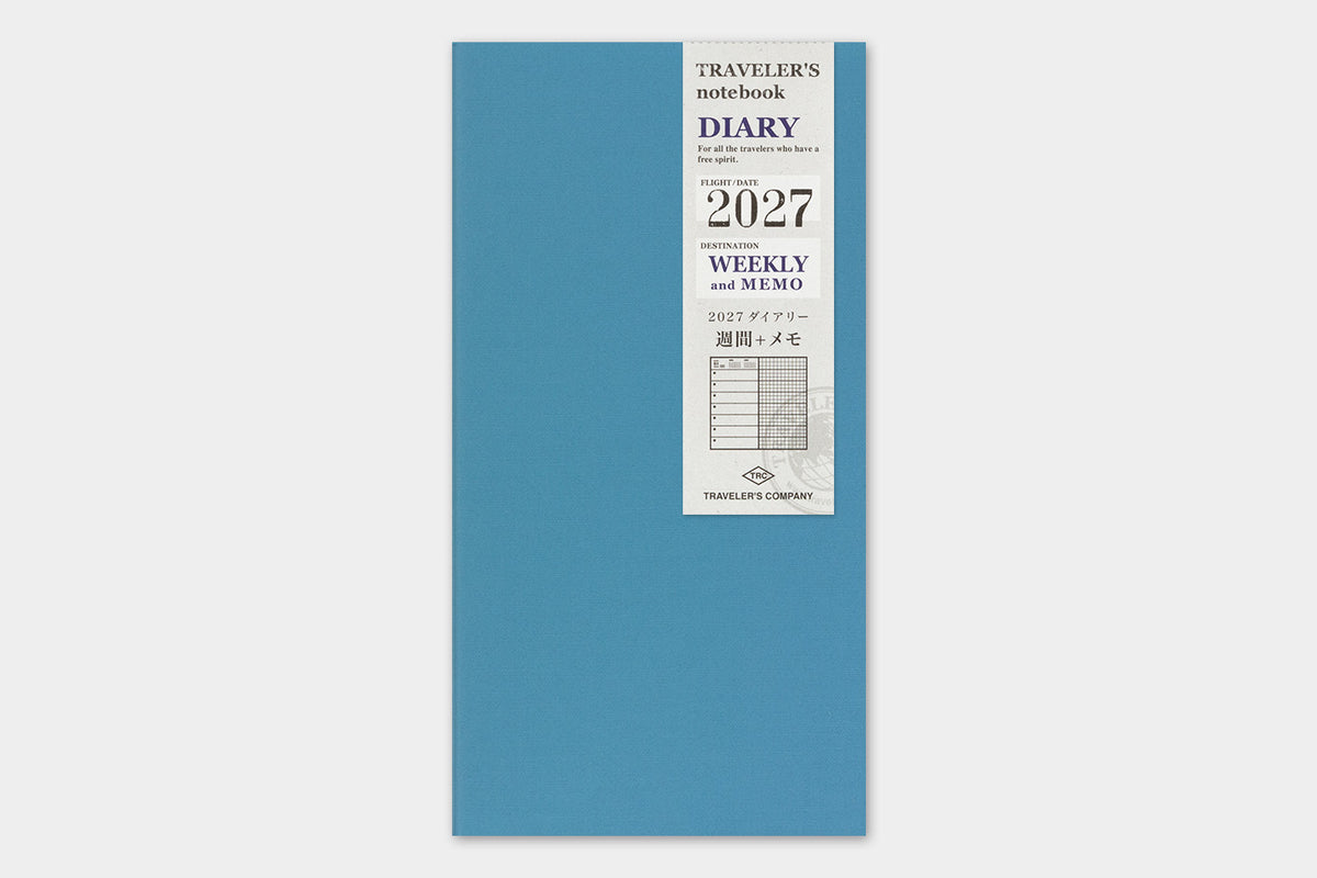 2027 WEEKLY + MEMO REFILL - REGULAR SIZE