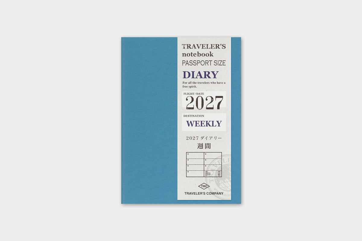2027 WEEKLY REFILL - PASSPORT SIZE