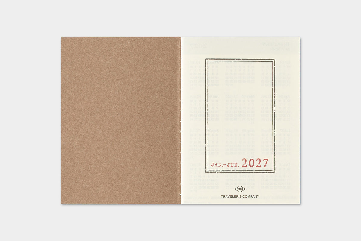 2027 WEEKLY REFILL - PASSPORT SIZE