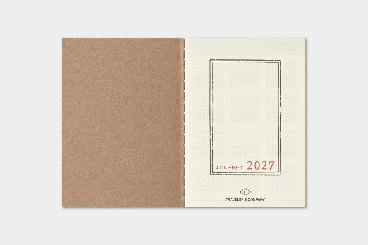 2027 WEEKLY REFILL - PASSPORT SIZE