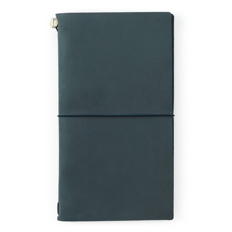 Traveler's Notebook Cover (Olive, Brown, Camel, Blue, Black) - Regular Size