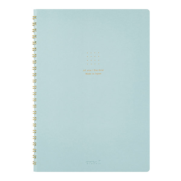 Midori Color Dot Grid A5 - Ring Notebook