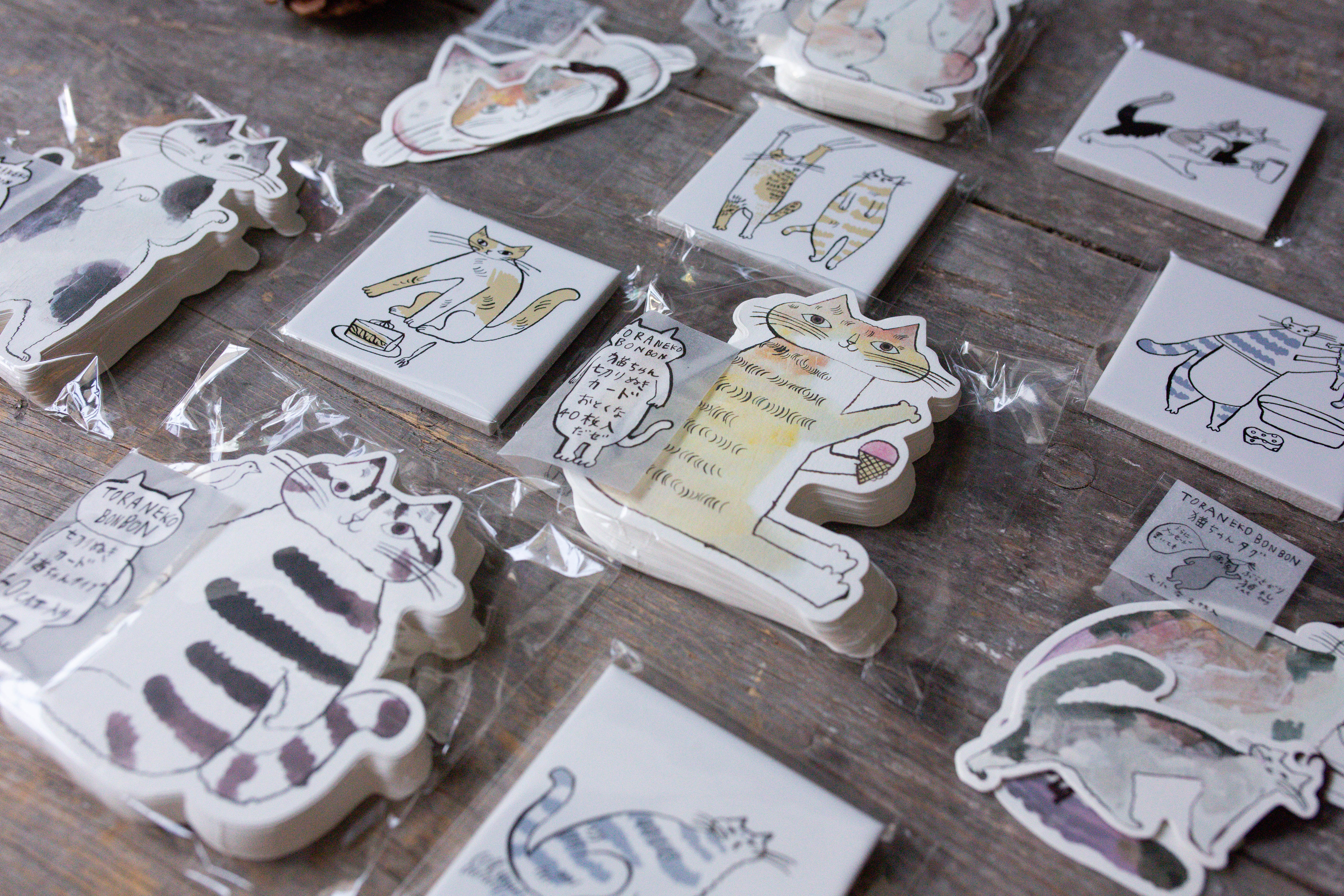 Toranekobonbon Cat Cutouts