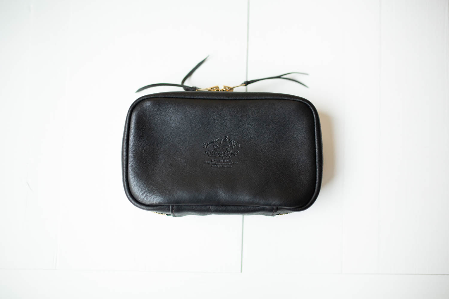 Leather Utility Case - Black