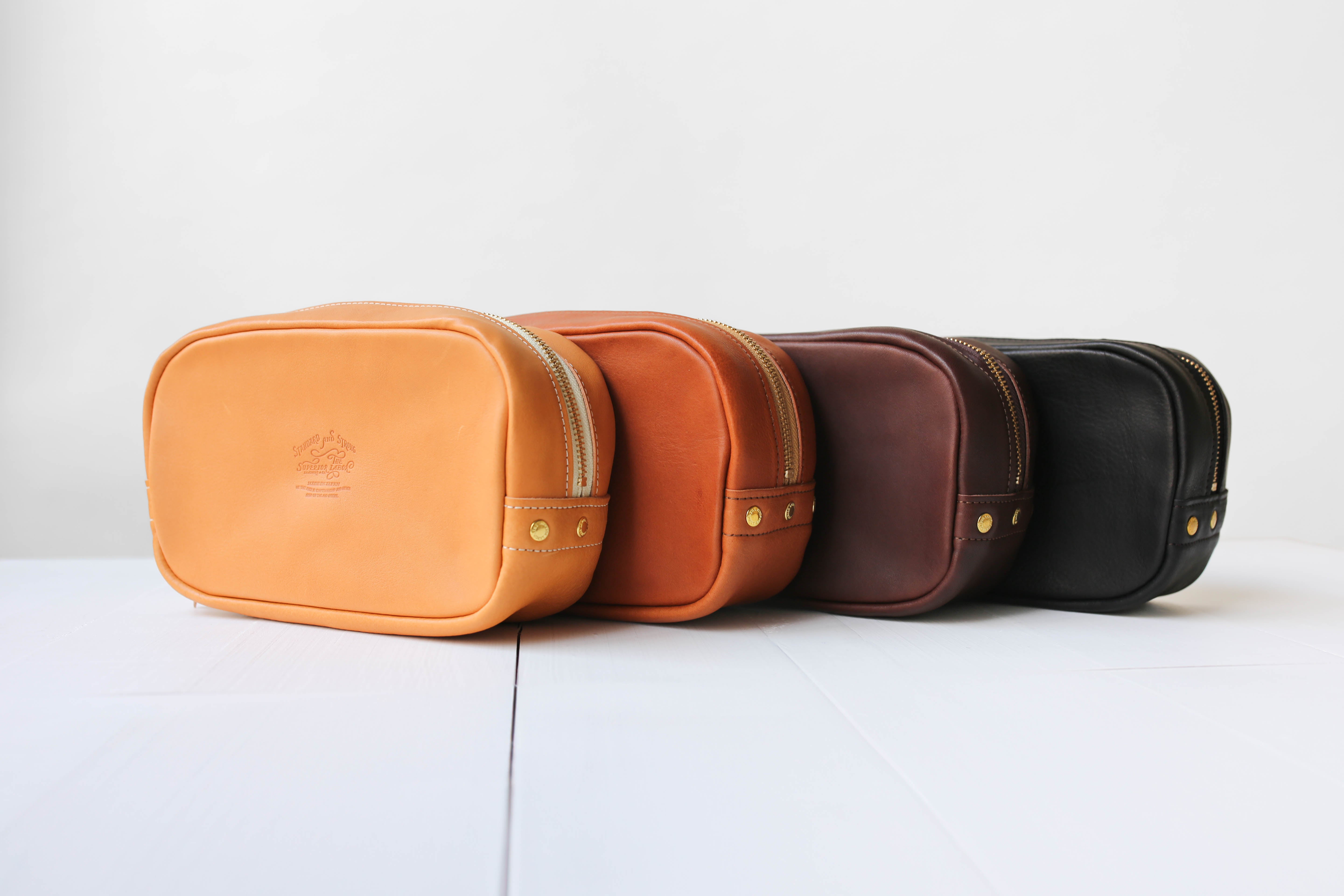 Grooming Bag - Light Brown