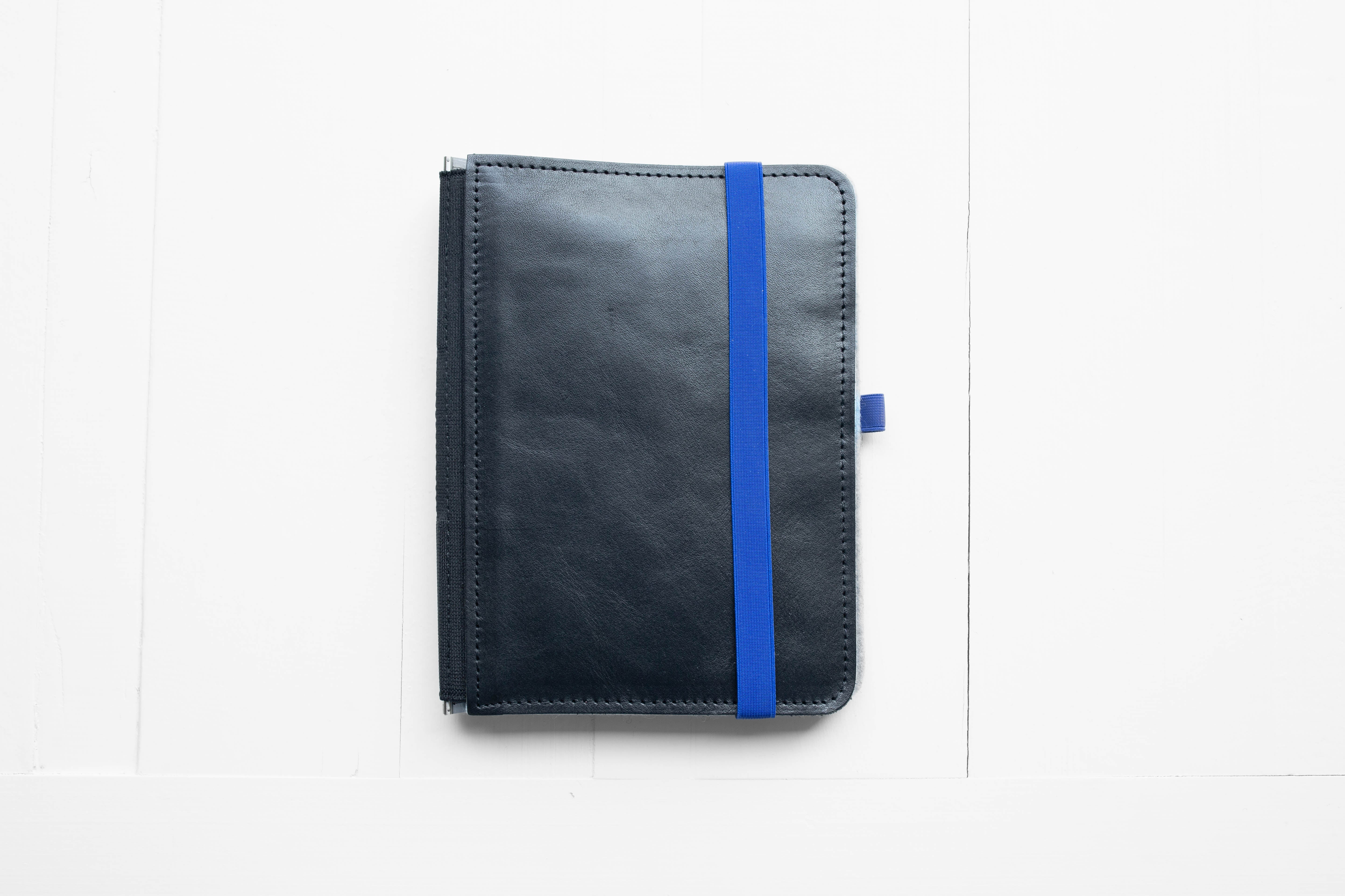 Taschenbegleiter LTD_031 - A5 Medium (Black/Ice Blue/Blue)