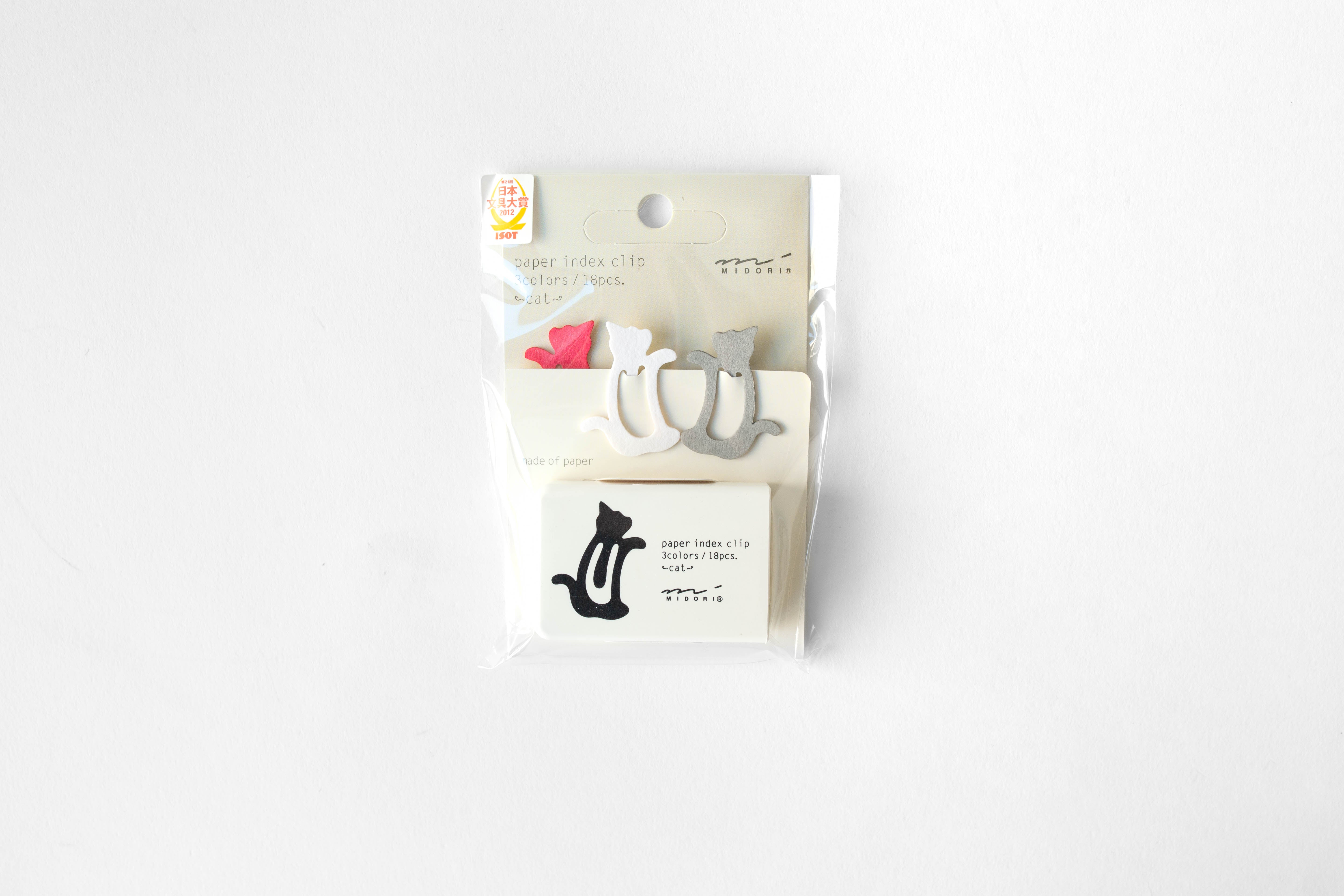 Paper Index Clip - Cat
