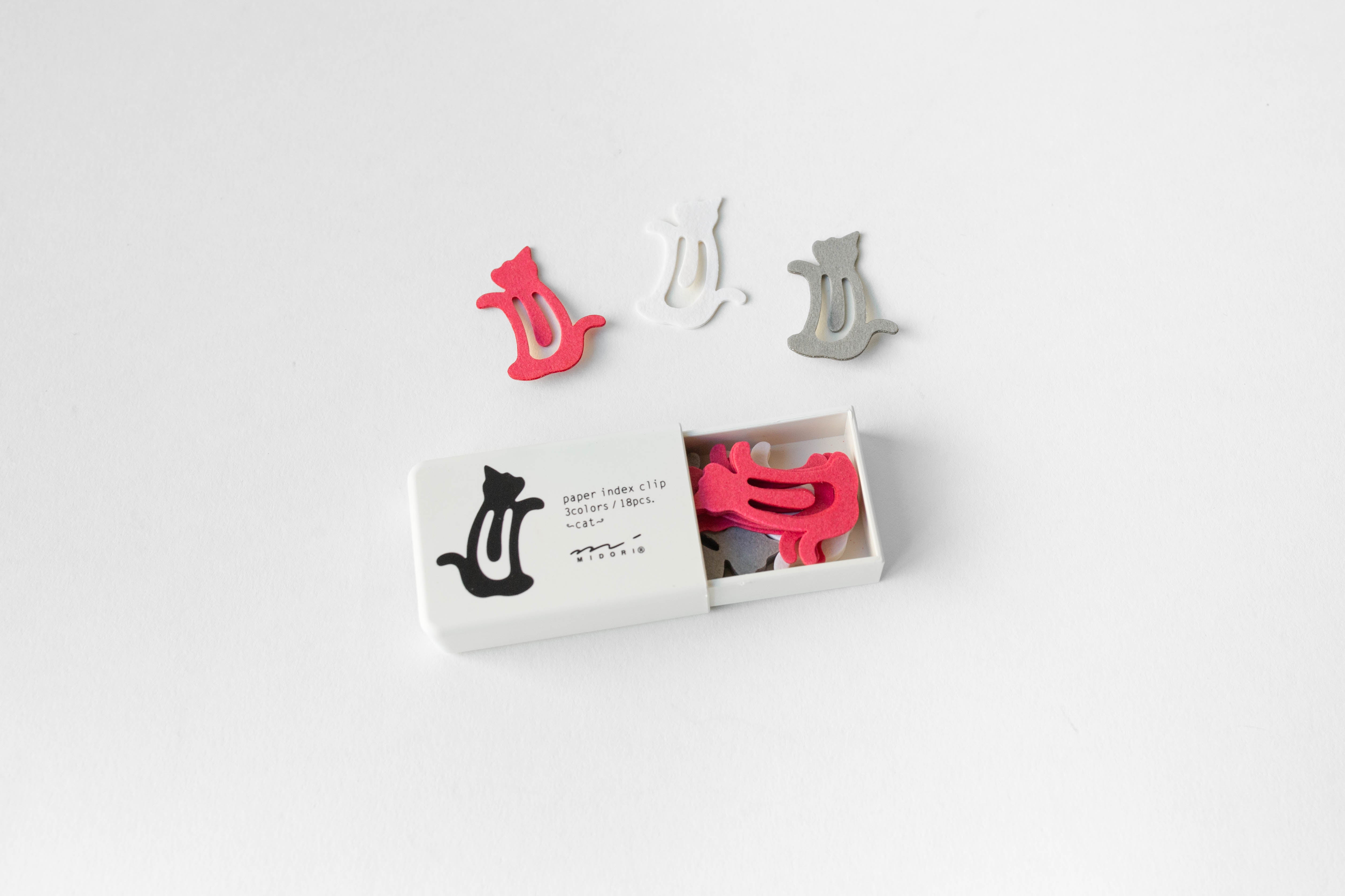 Paper Index Clip - Cat