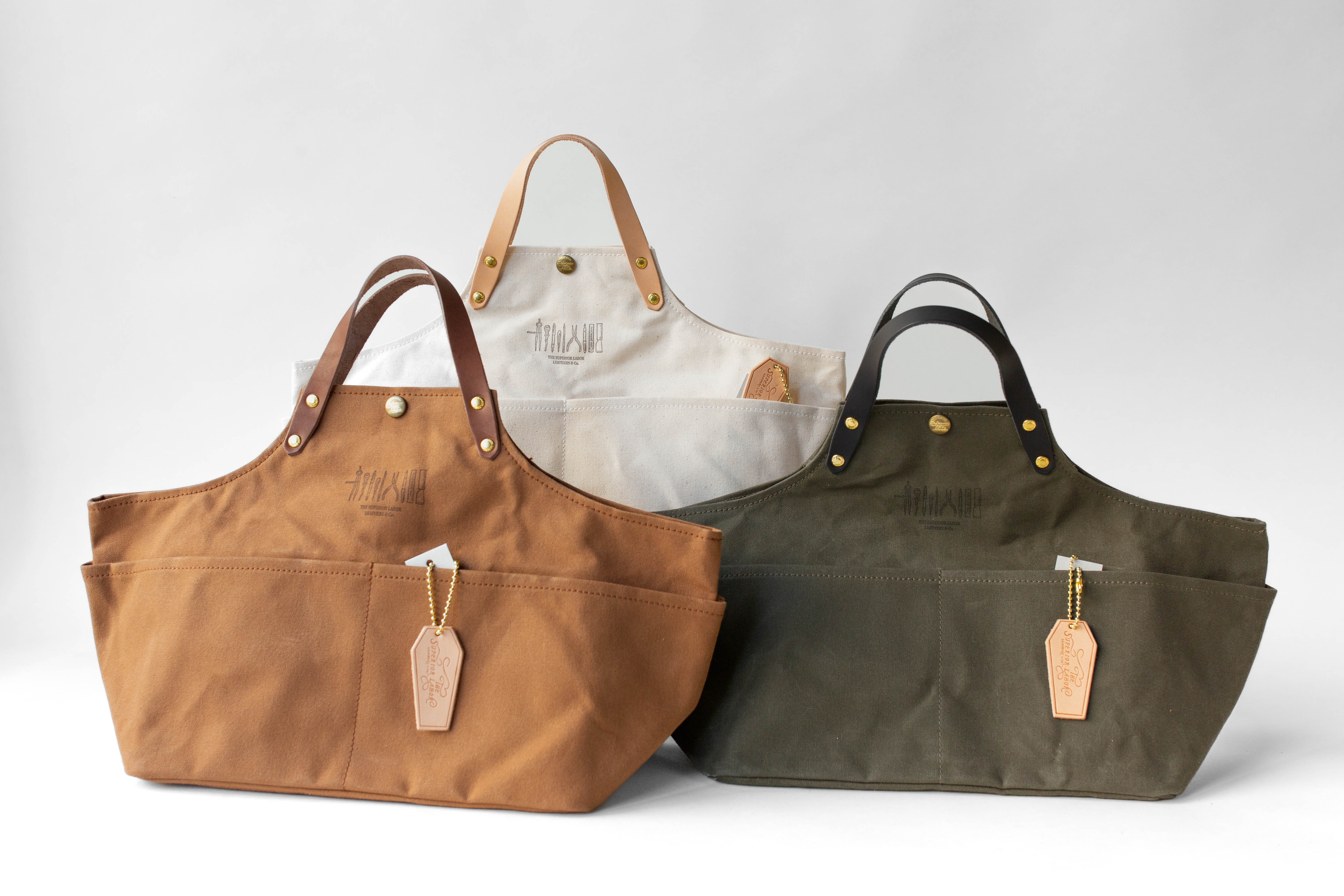 TSL Paraffin Canvas Apron Bag