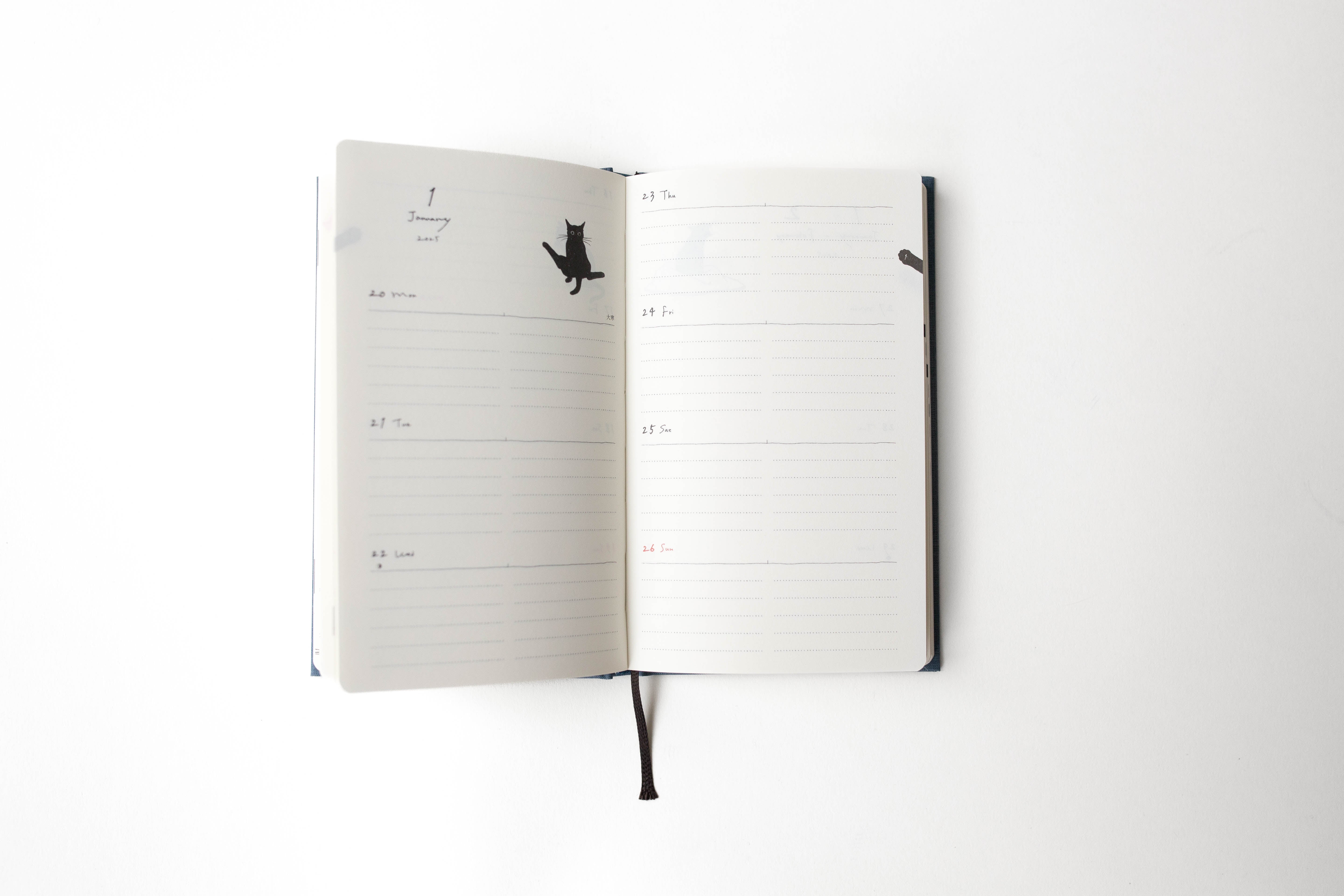 2025 Diary Book Type - B6/Cat