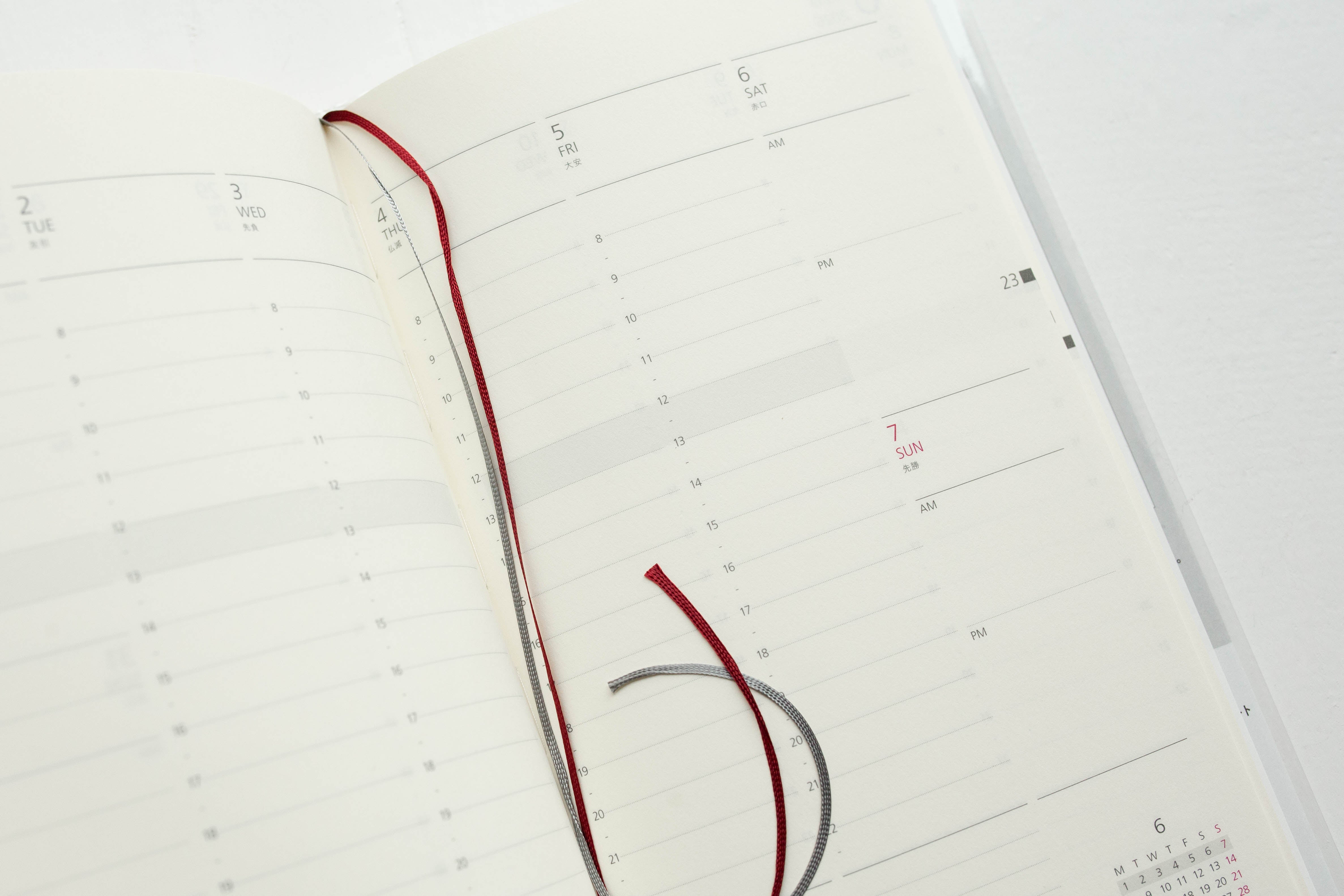 2026 Professional Diary PRD Slim Black - Weekly Vertical