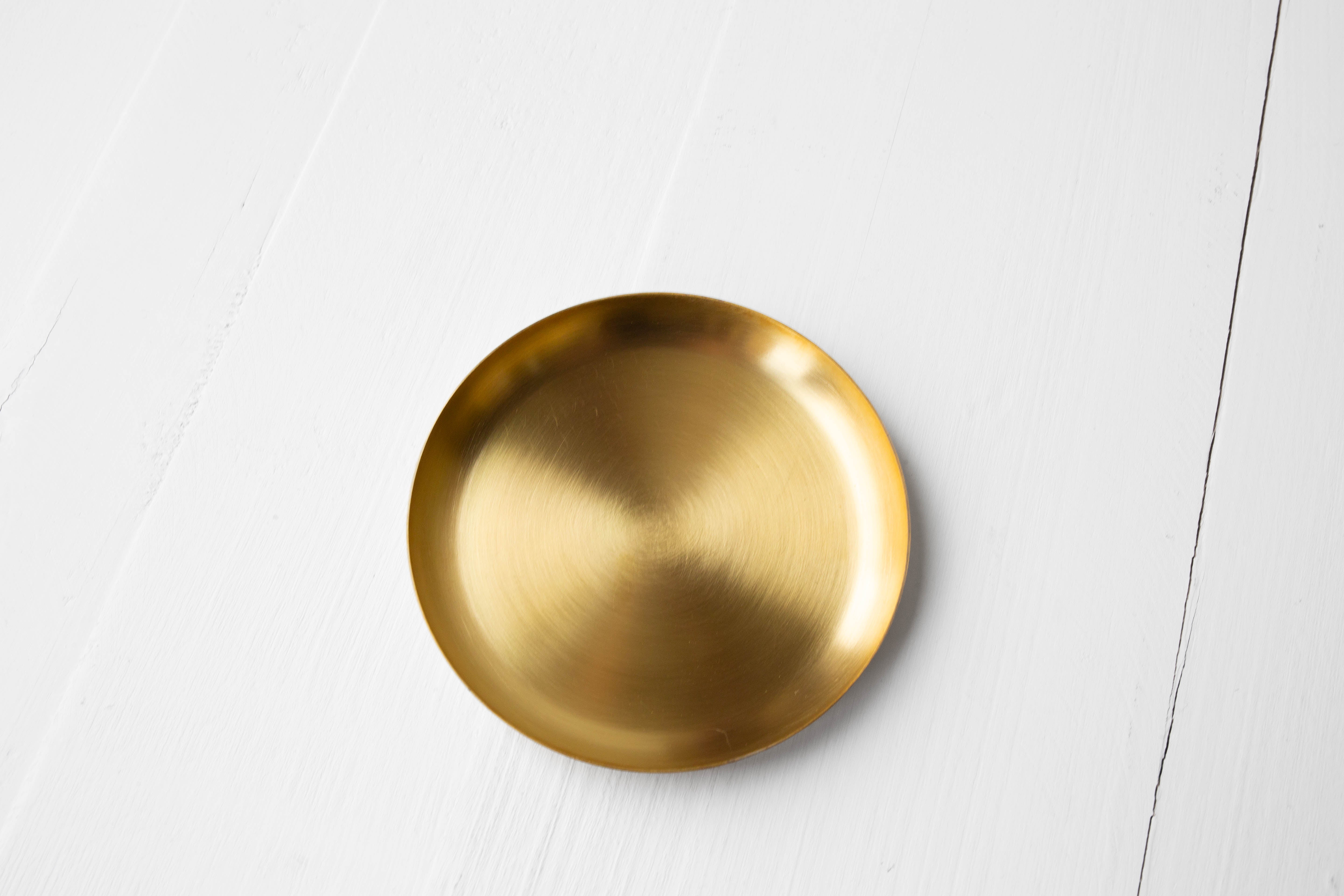 Basho Tray - Brass