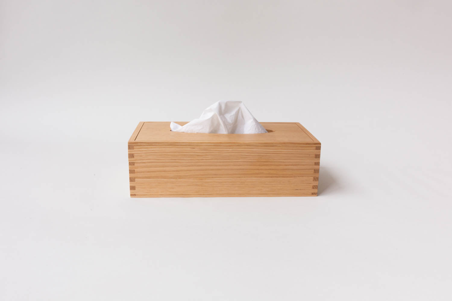 Chestnut Tissue Box