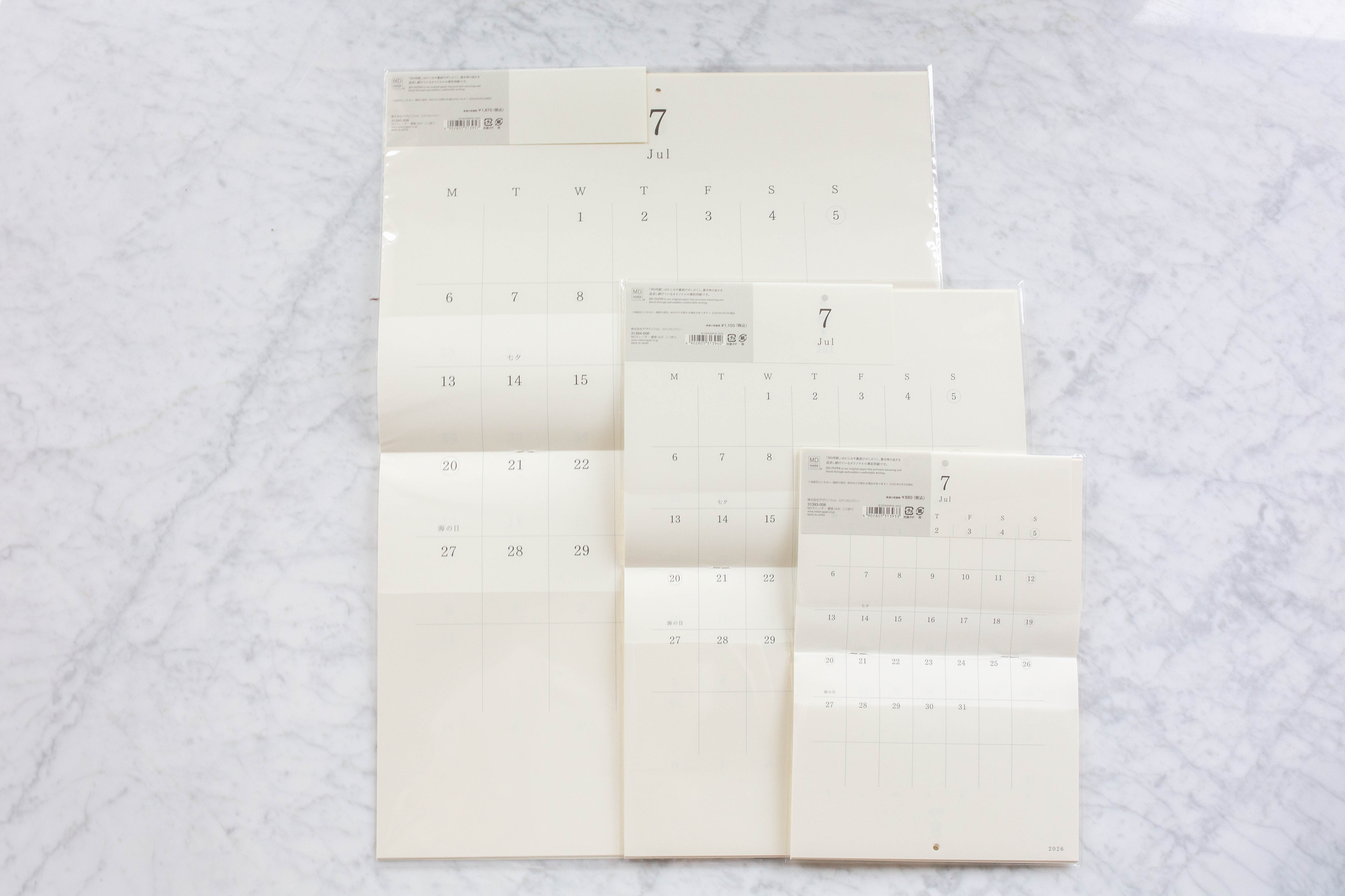 Folded Wall-hanging Calendar 2026