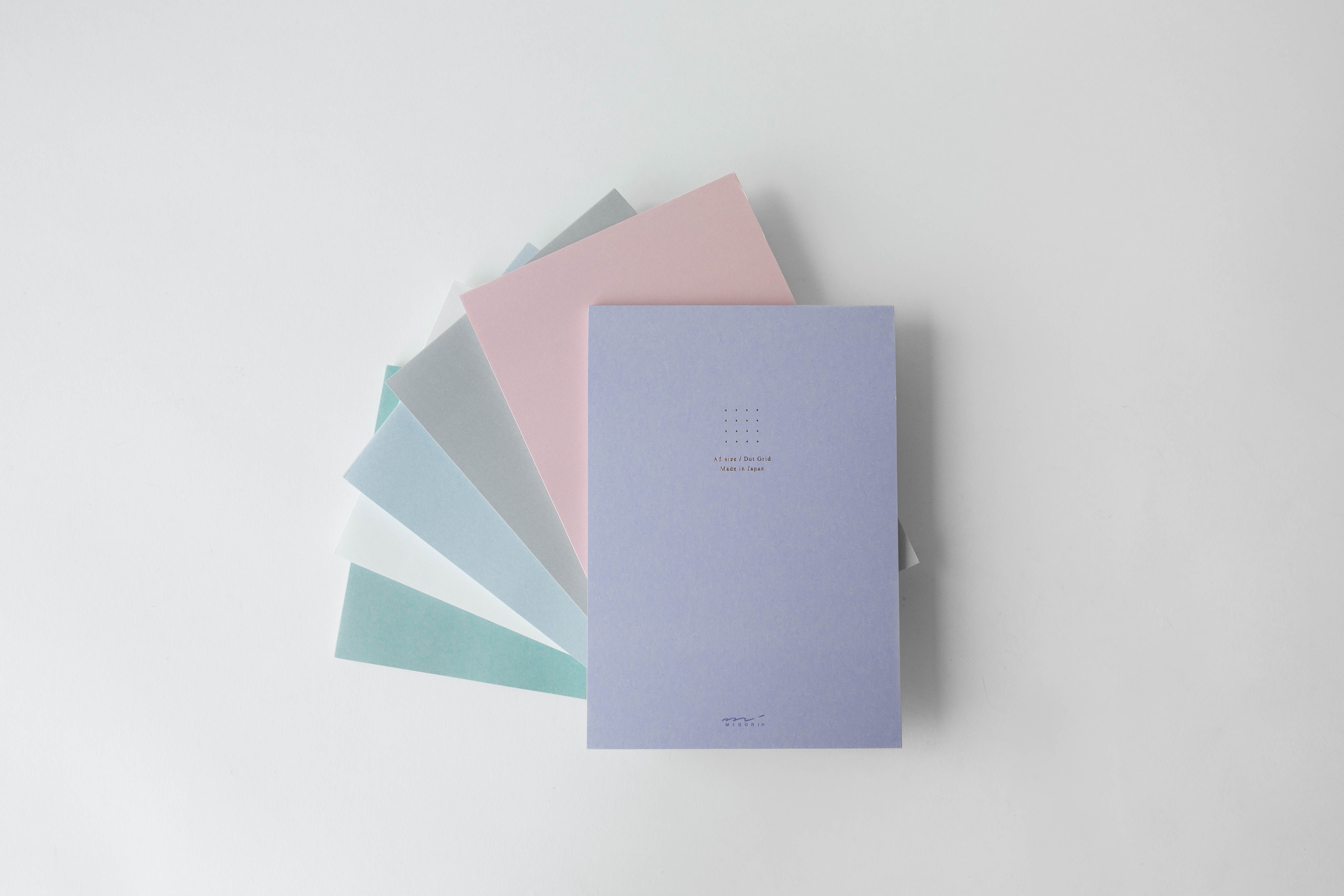Midori Color Dot Grid A5 - Notepad