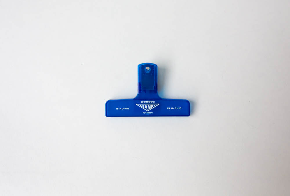 Penco Clampy Clip - Clear / Glitter Plastic