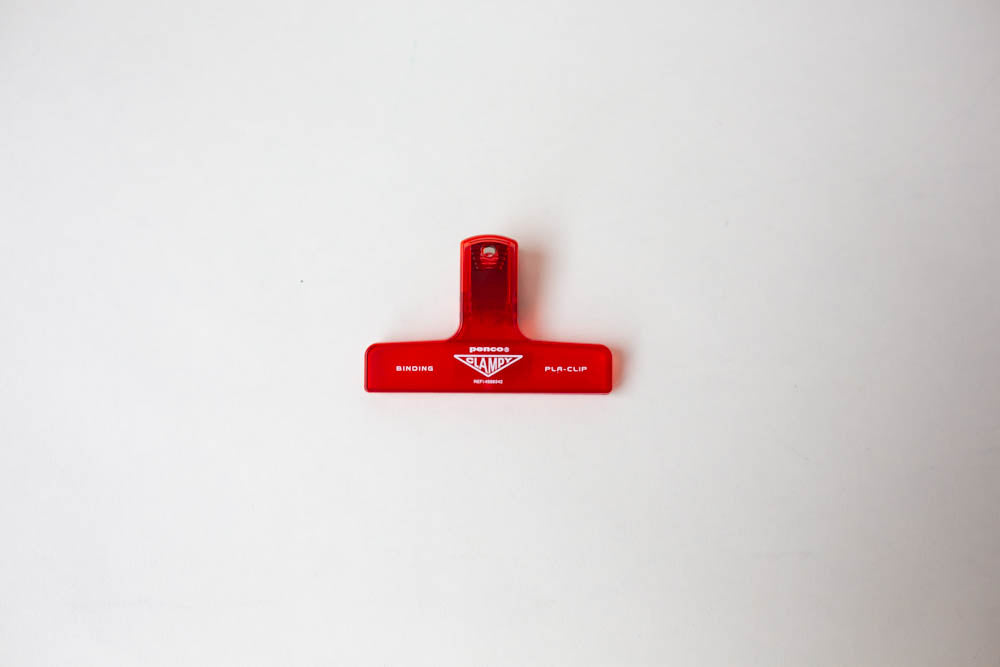 Penco Clampy Clip - Clear / Glitter Plastic
