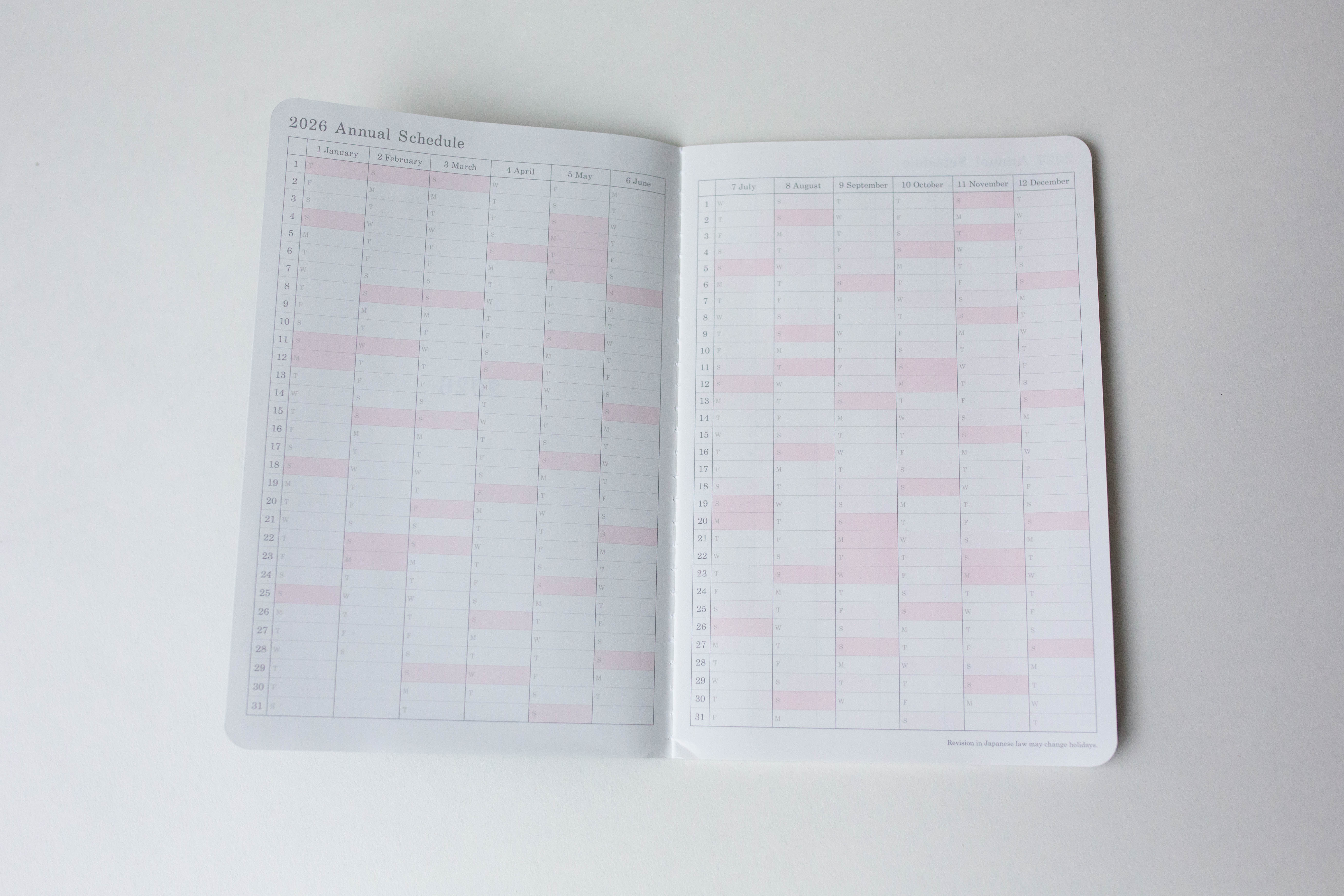 Stalogy Monthly Diary 2026 - A5