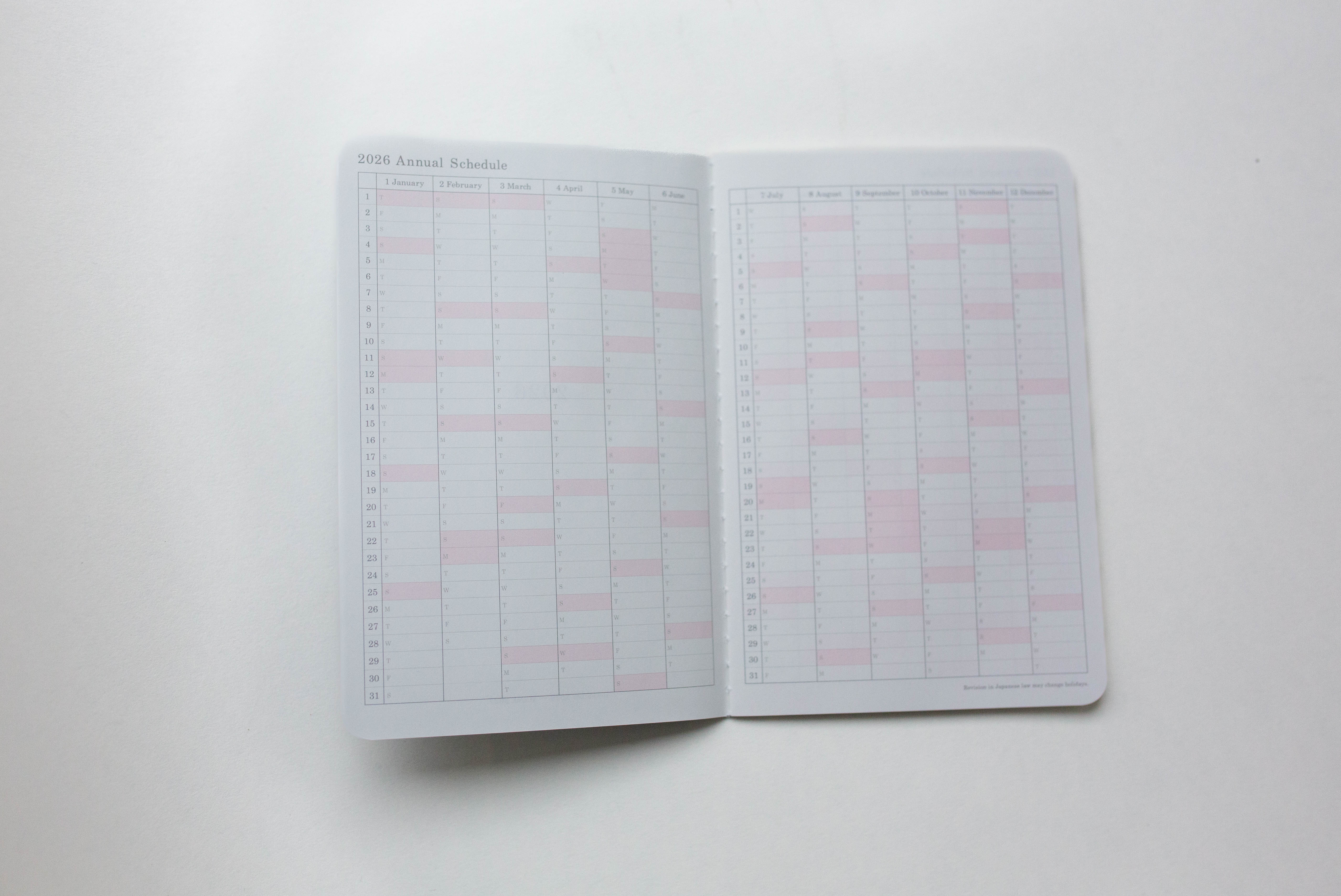 Stalogy Diary Monthly 2026 - B6