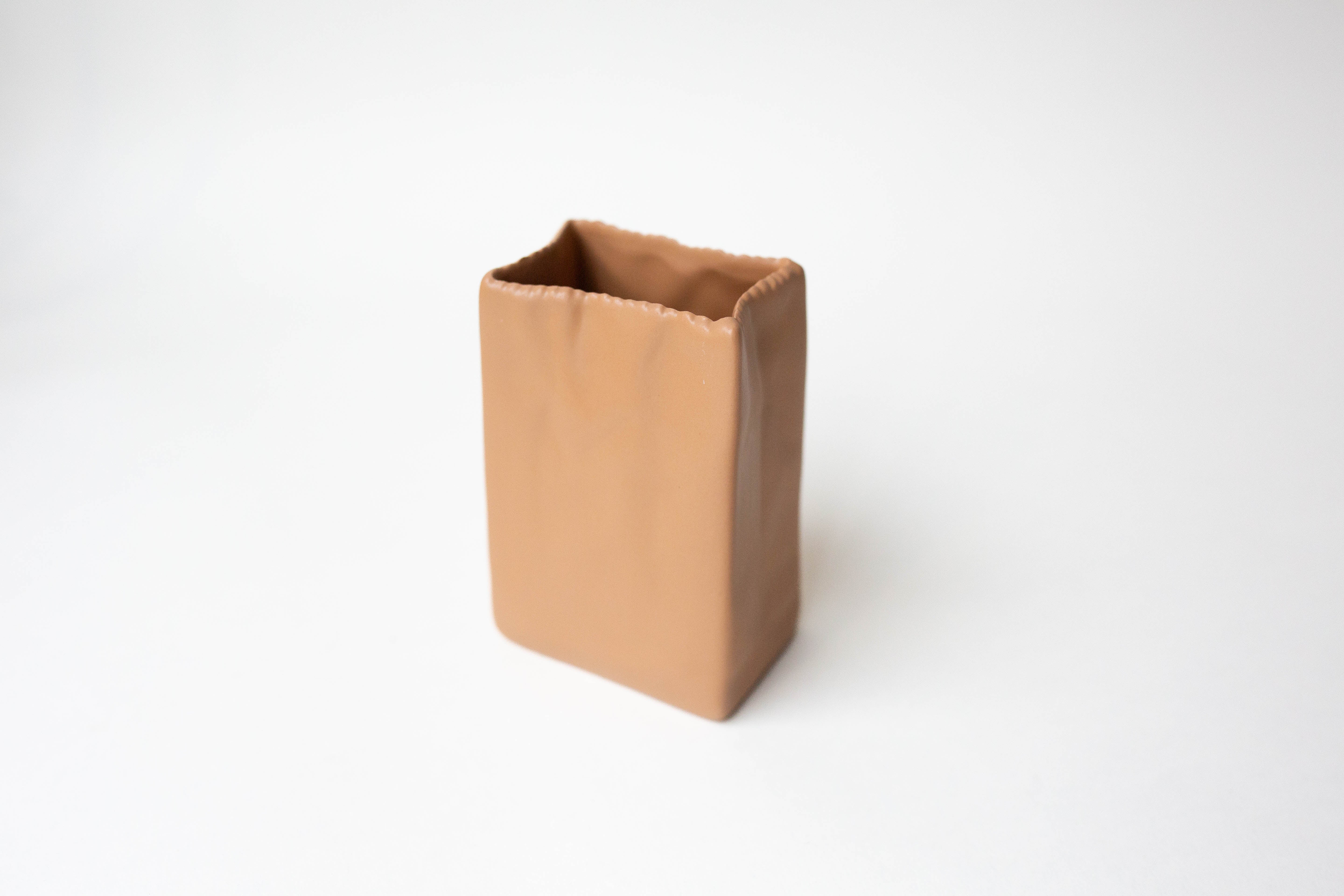 Brown Paper Bag Stand