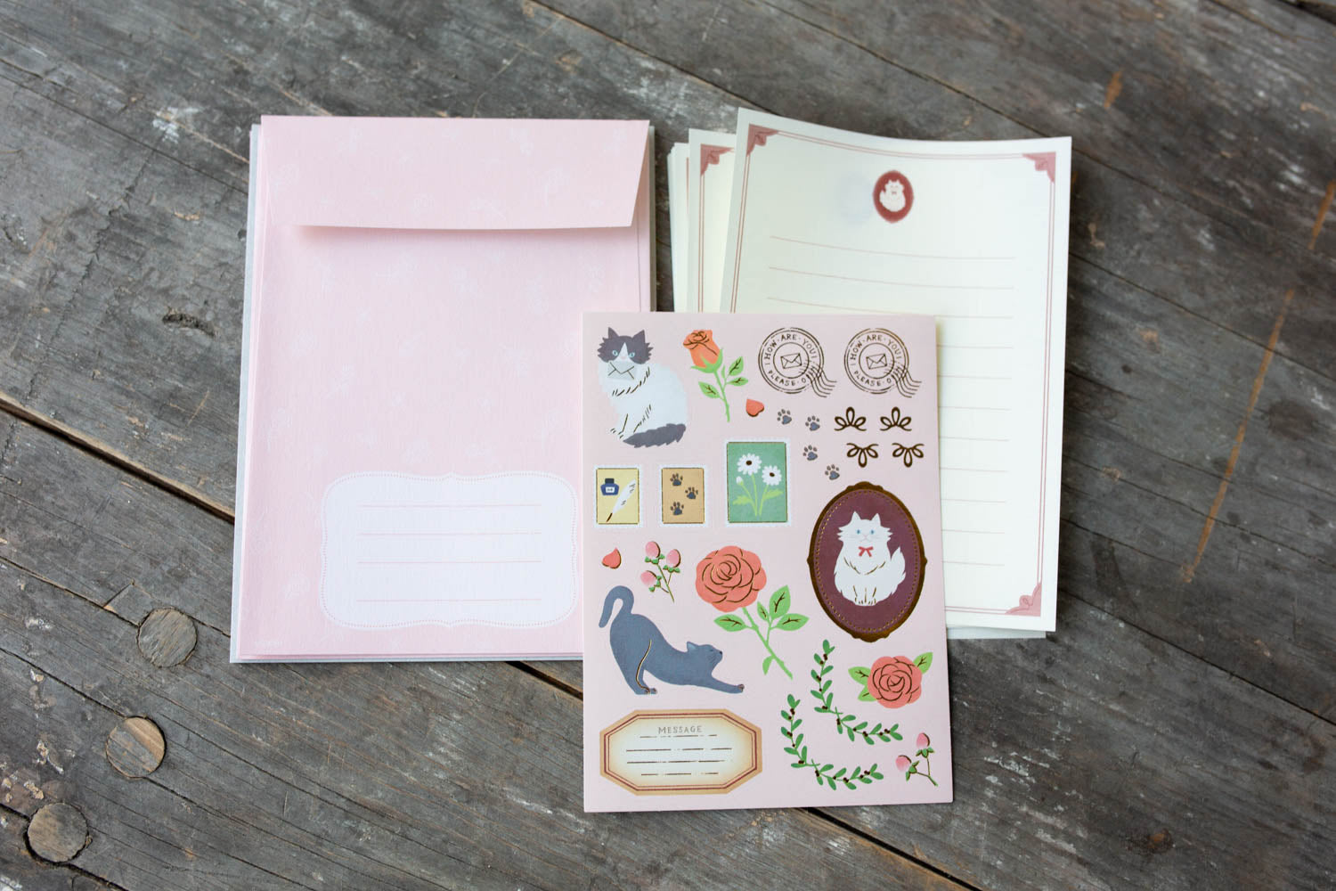 Midori Letter Set - Collage