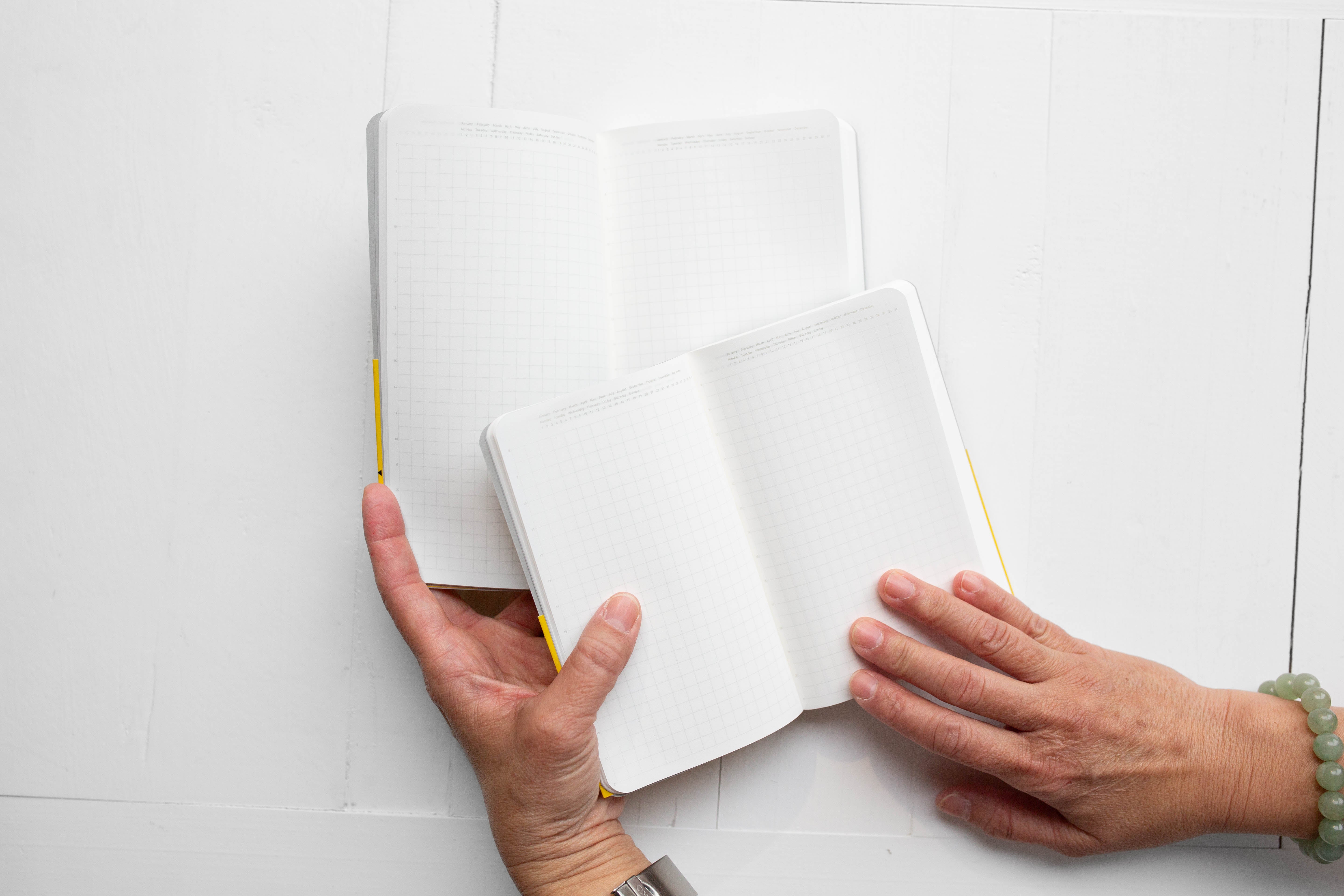 018 Editor's Series 365 Notebook B6 Slim - Grid