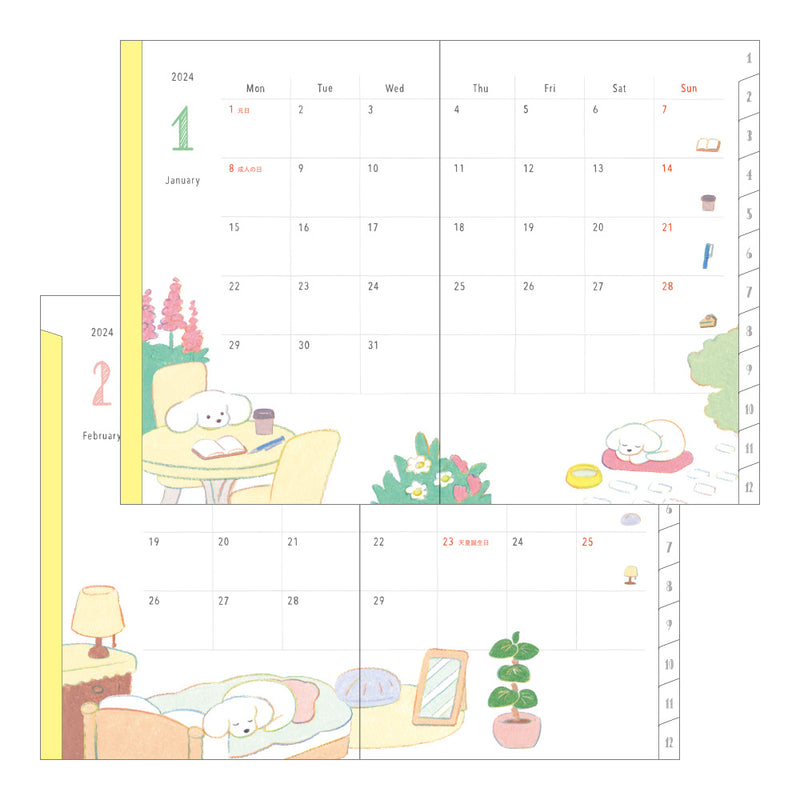 2024 Pocket Diary - B6