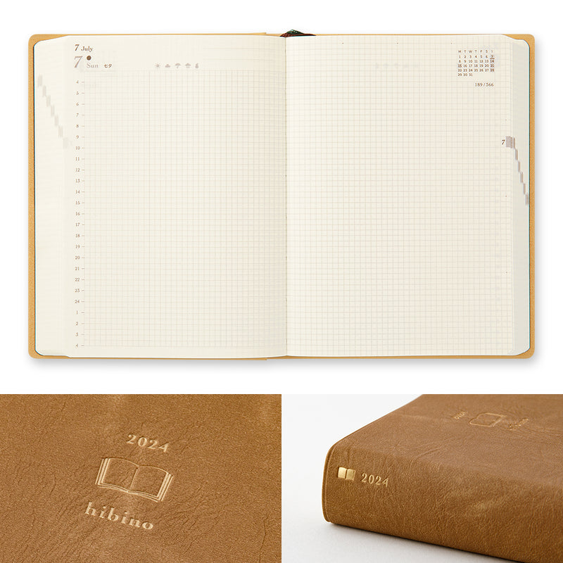 2024 Midori Diary Hibino - A6