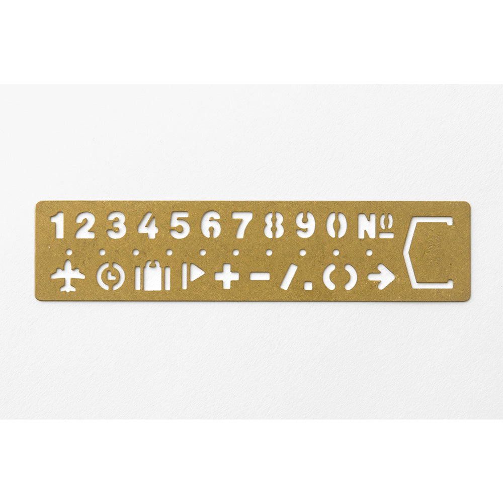 Lettering Guides - Brass