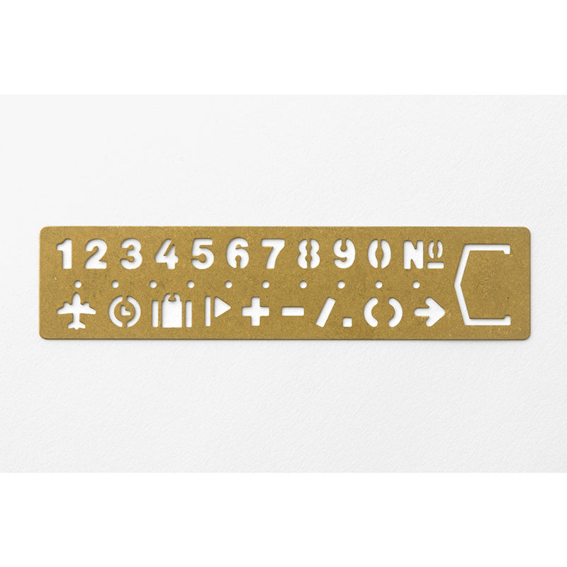 Lettering Guides - Brass