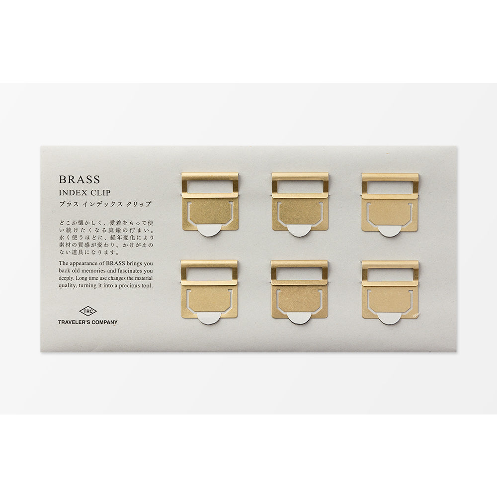 Index Clip - Brass