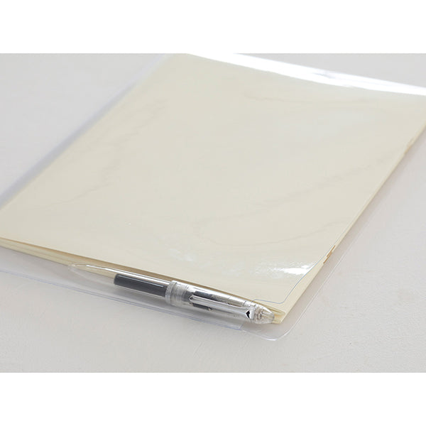 MD Clear Notebook Bag PVC (A4 Horizontal)