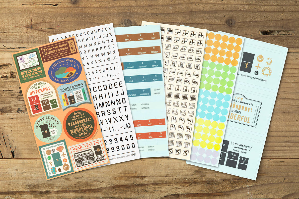 2027 CUSTOMIZED STICKER SET