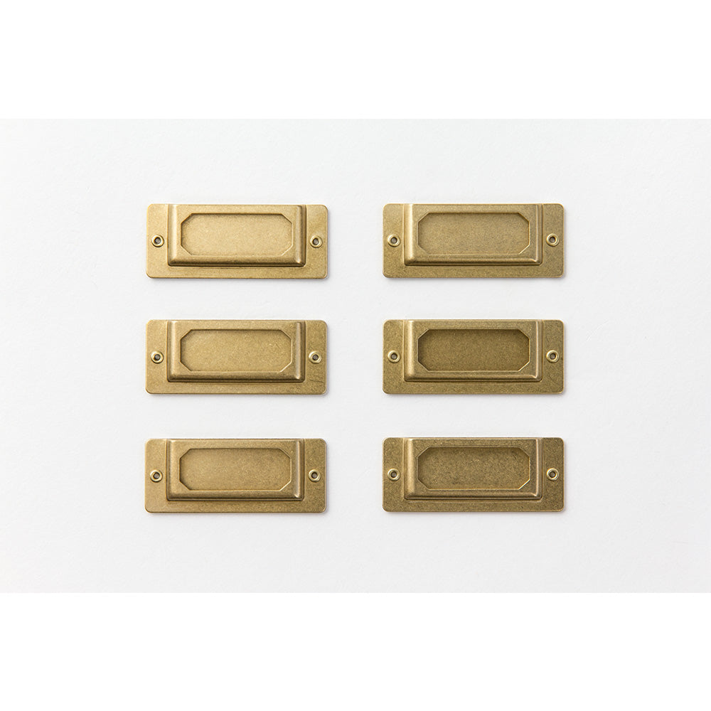 Label Plate - Brass