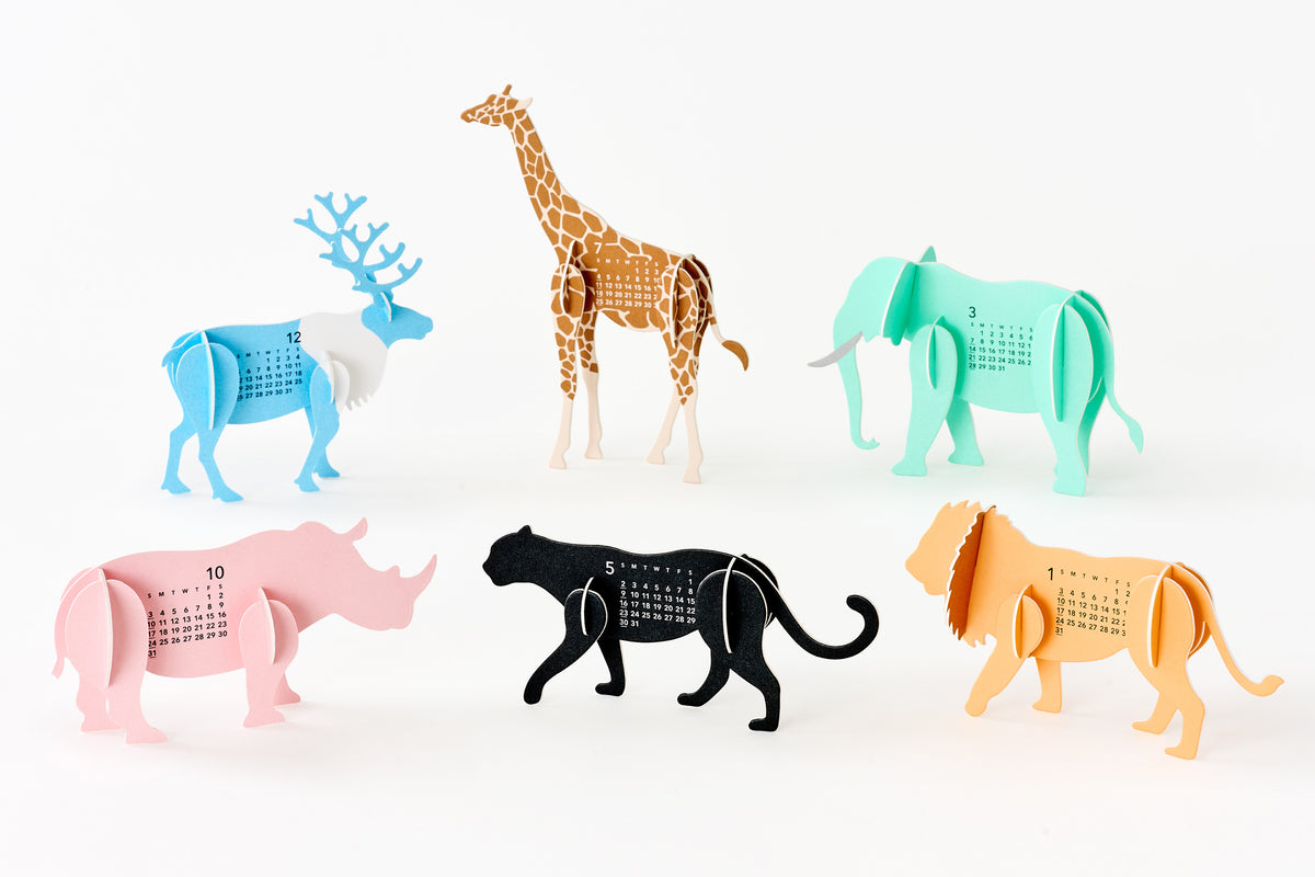 Good morning calendar 2027 - Animals