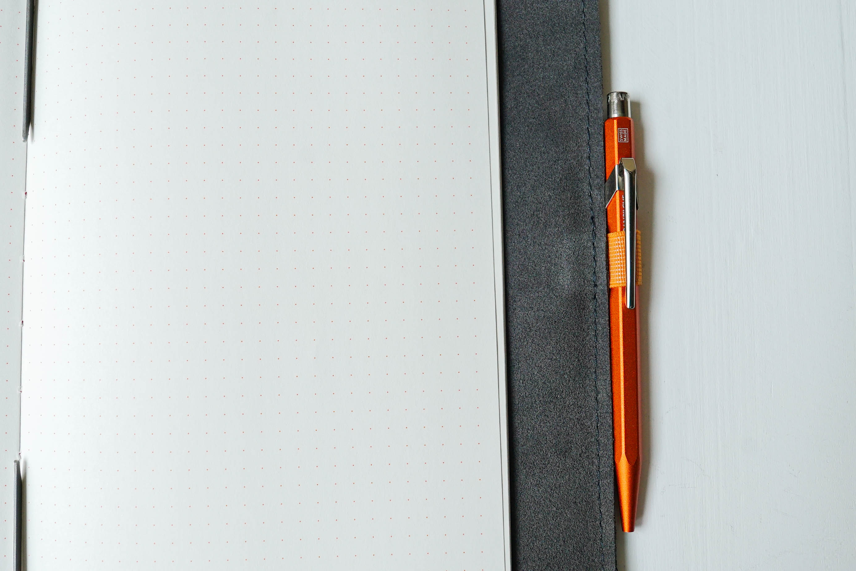 Taschenbegleiter CTW 25 - A5 Medium (Light Gray/Dark Gray/Orange) *LIMITED EDITION*