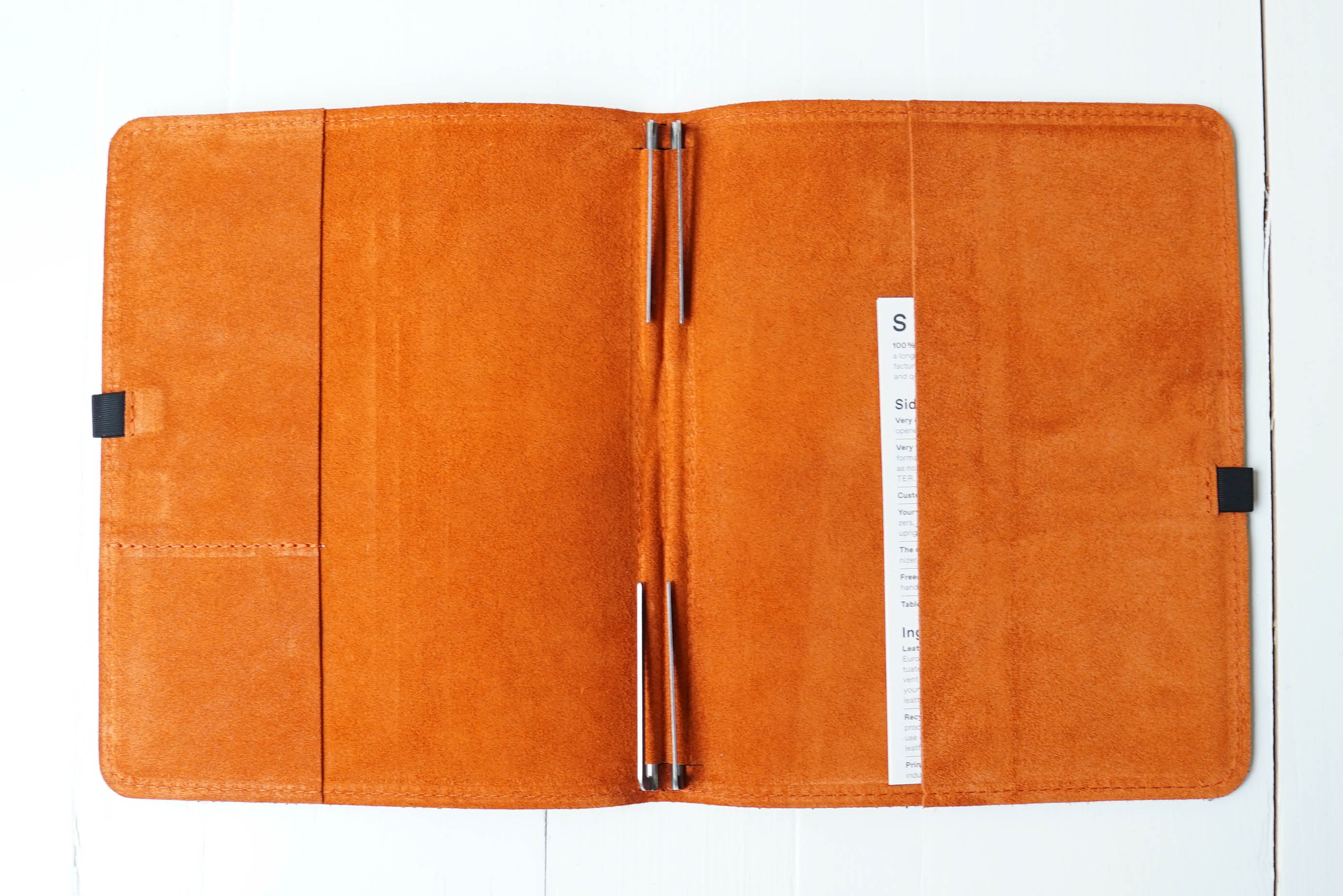 Taschenbegleiter WK 24 - A5 Medium (Black/Russet Orange/No enclosure)