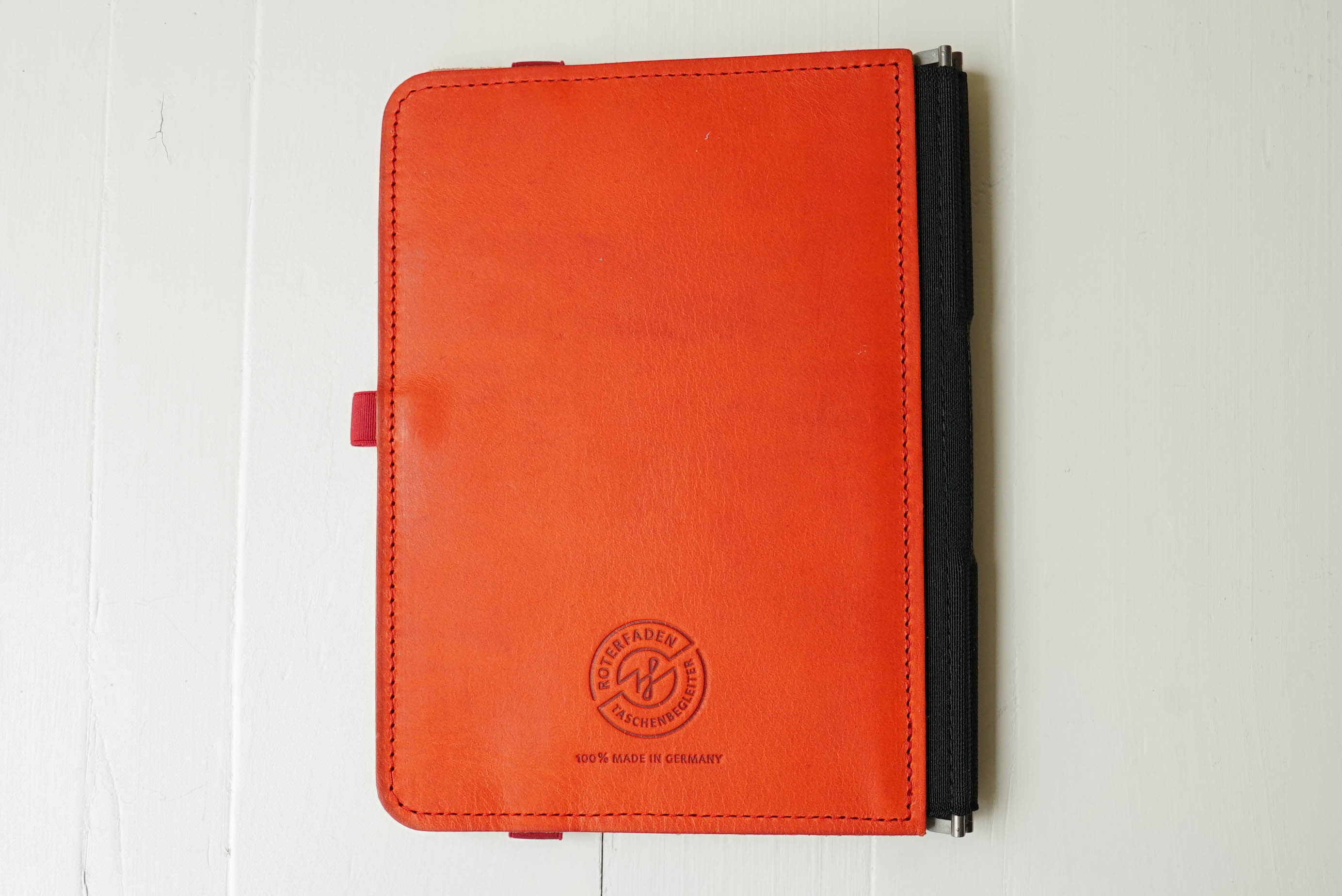 Taschenbegleiter LTD 035 - A5 Medium (Coral Red/Antic Rose/Red)