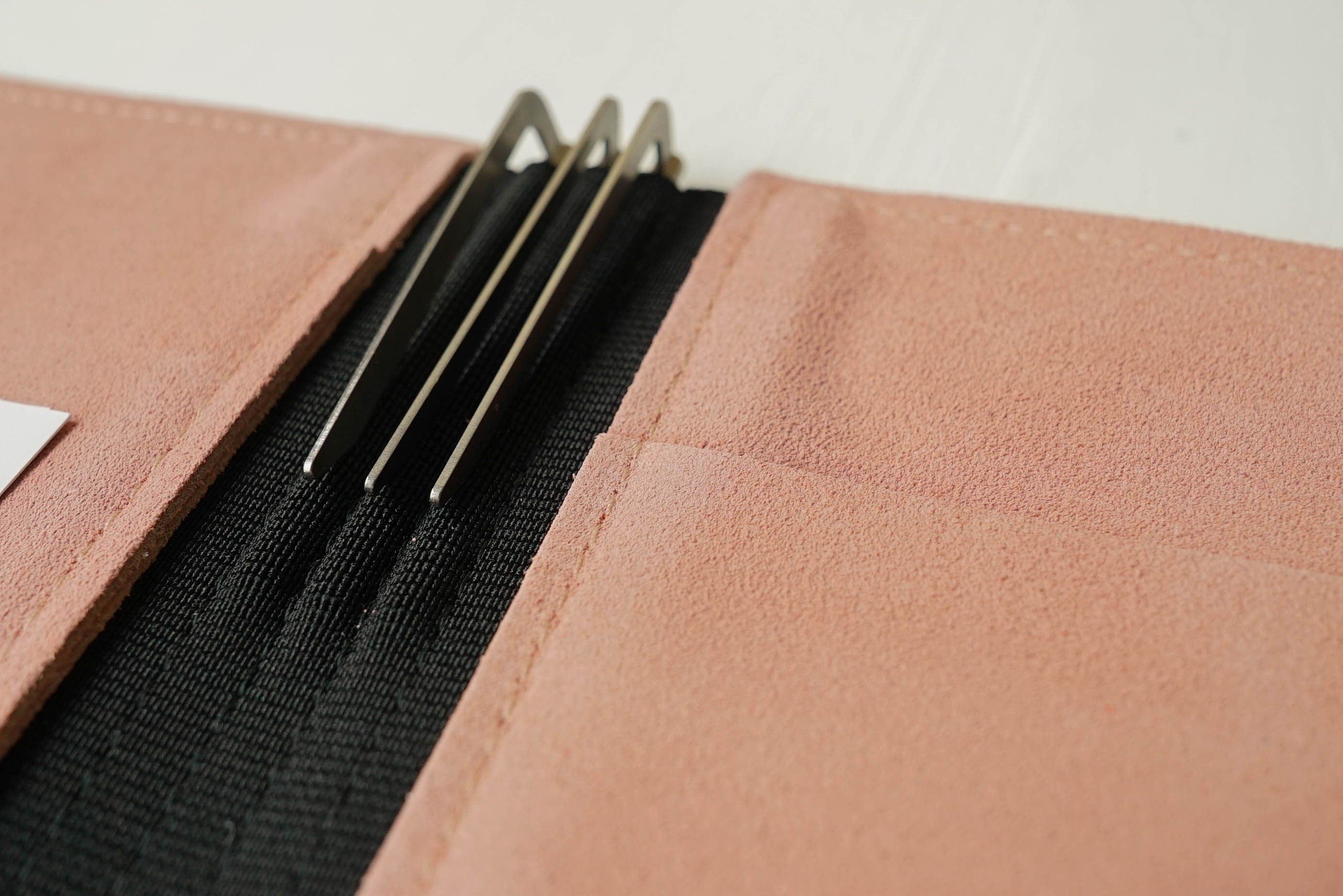 Taschenbegleiter LTD 035 - A5 Medium (Coral Red/Antic Rose/Red)