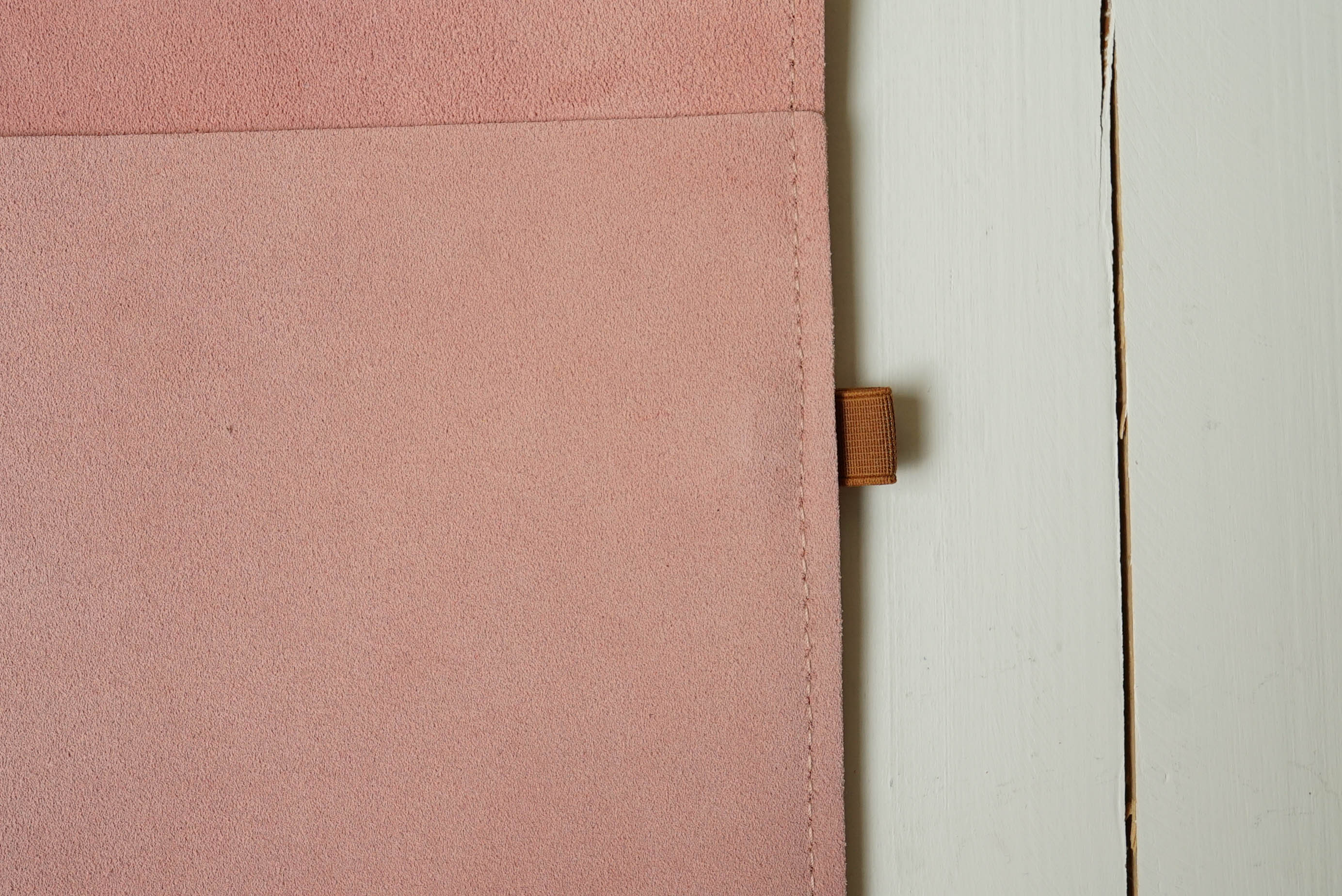 Taschenbegleiter LTD 039 - A5 Medium (Nude/Antic Rose/Dark Brown)