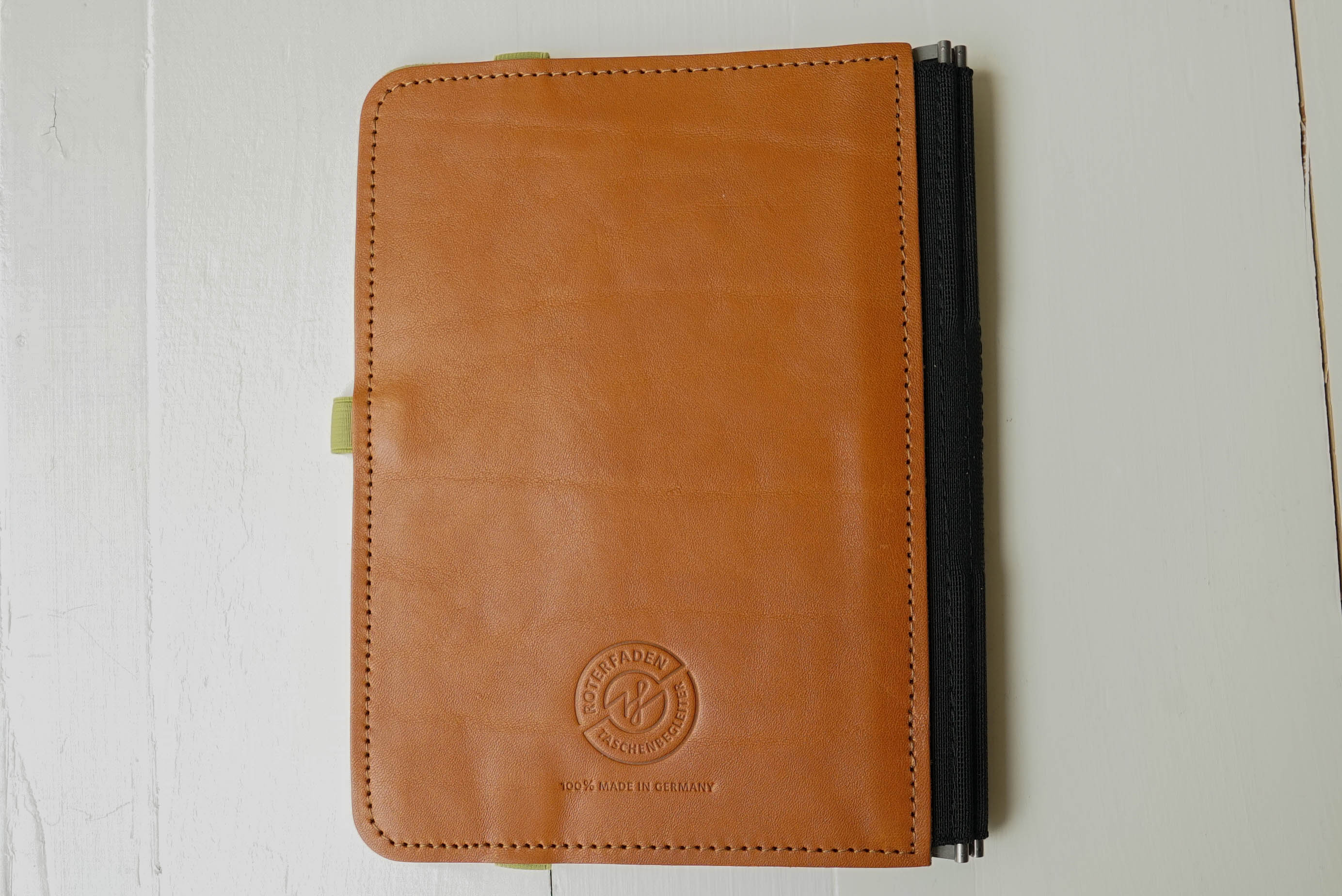 Taschenbegleiter LTD 020 - A5 Medium (Light Brown/Suede Light Olive/Olive)
