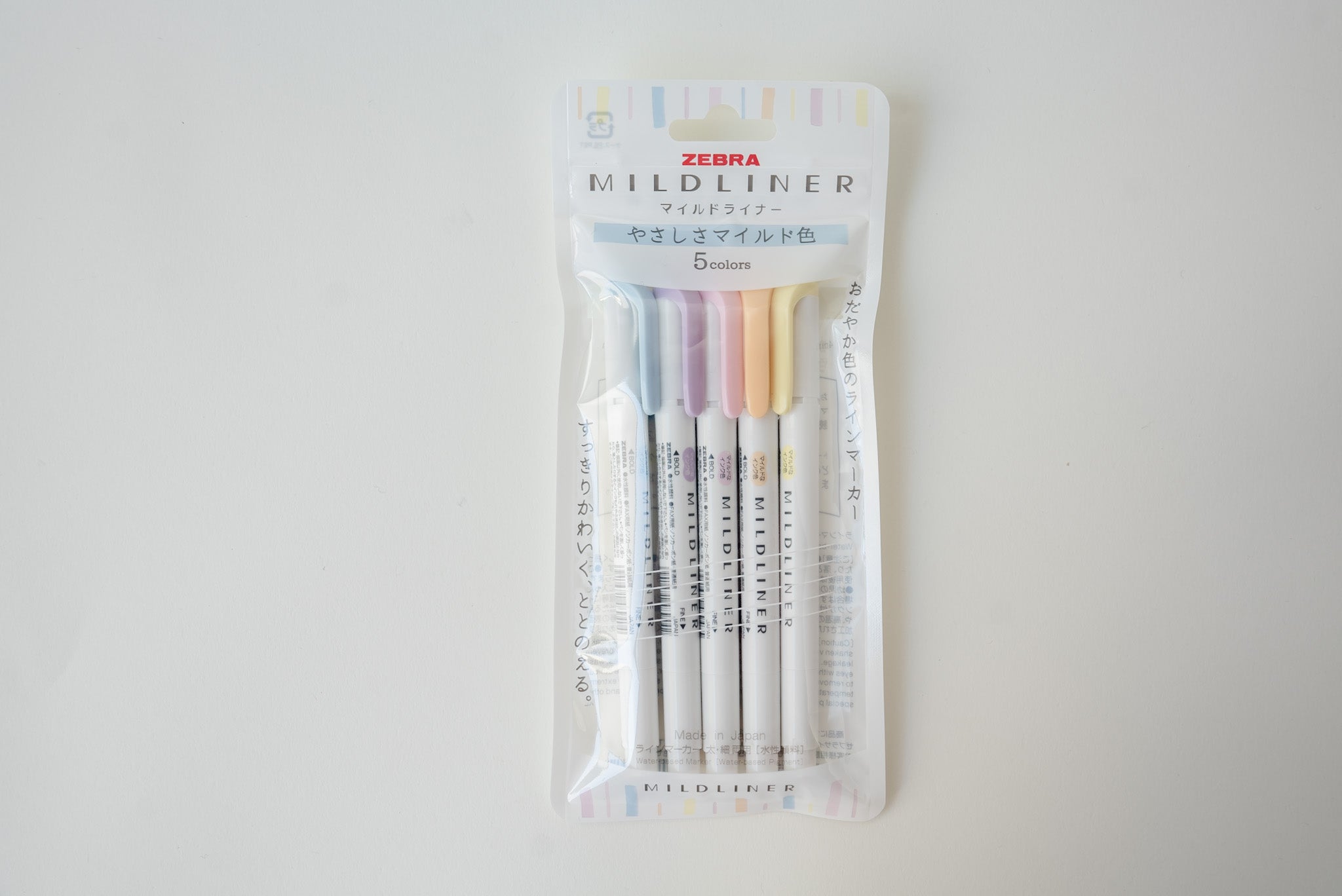 Mildliner 5 Colour Set