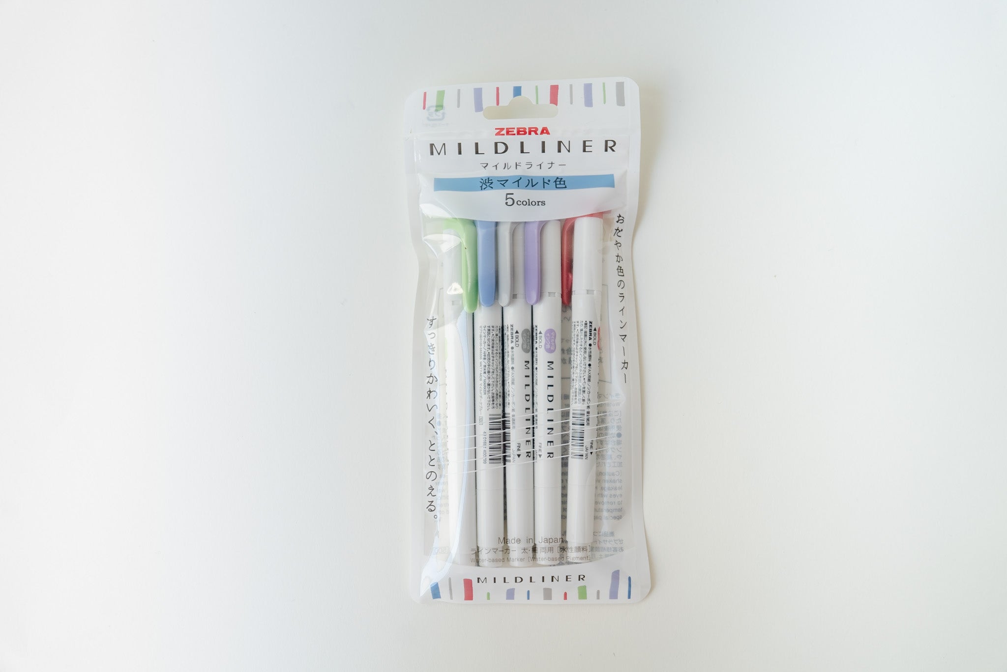 Mildliner 5 Colour Set