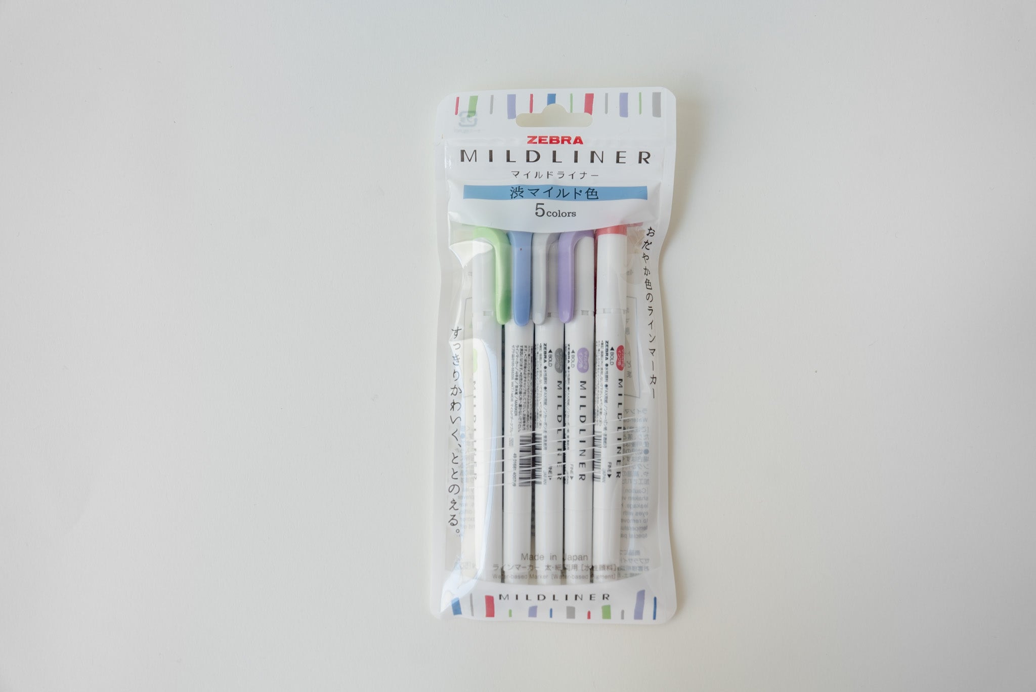 Mildliner 5 Colour Set