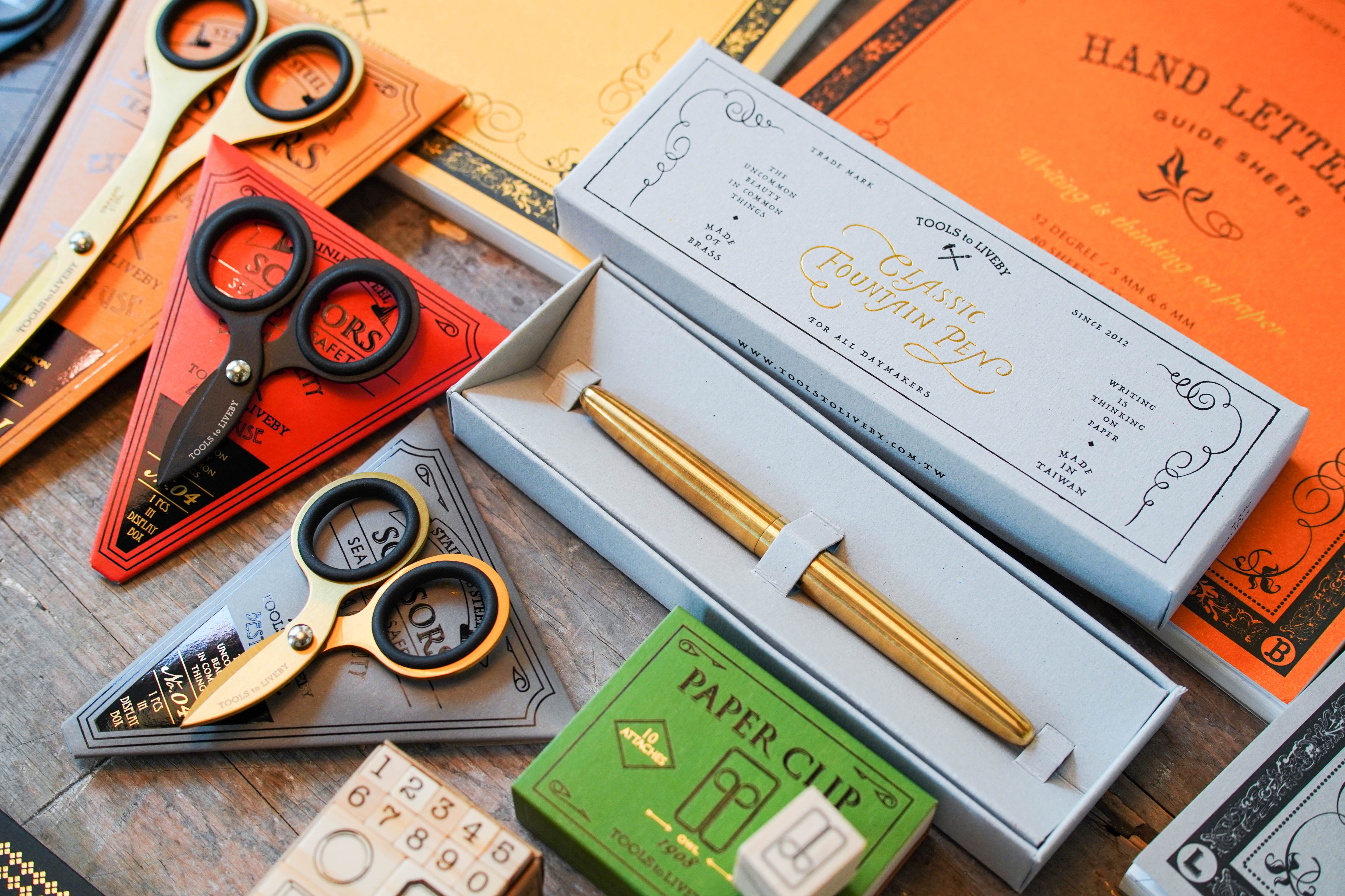 Fountain Pen - Brass (F Nib)