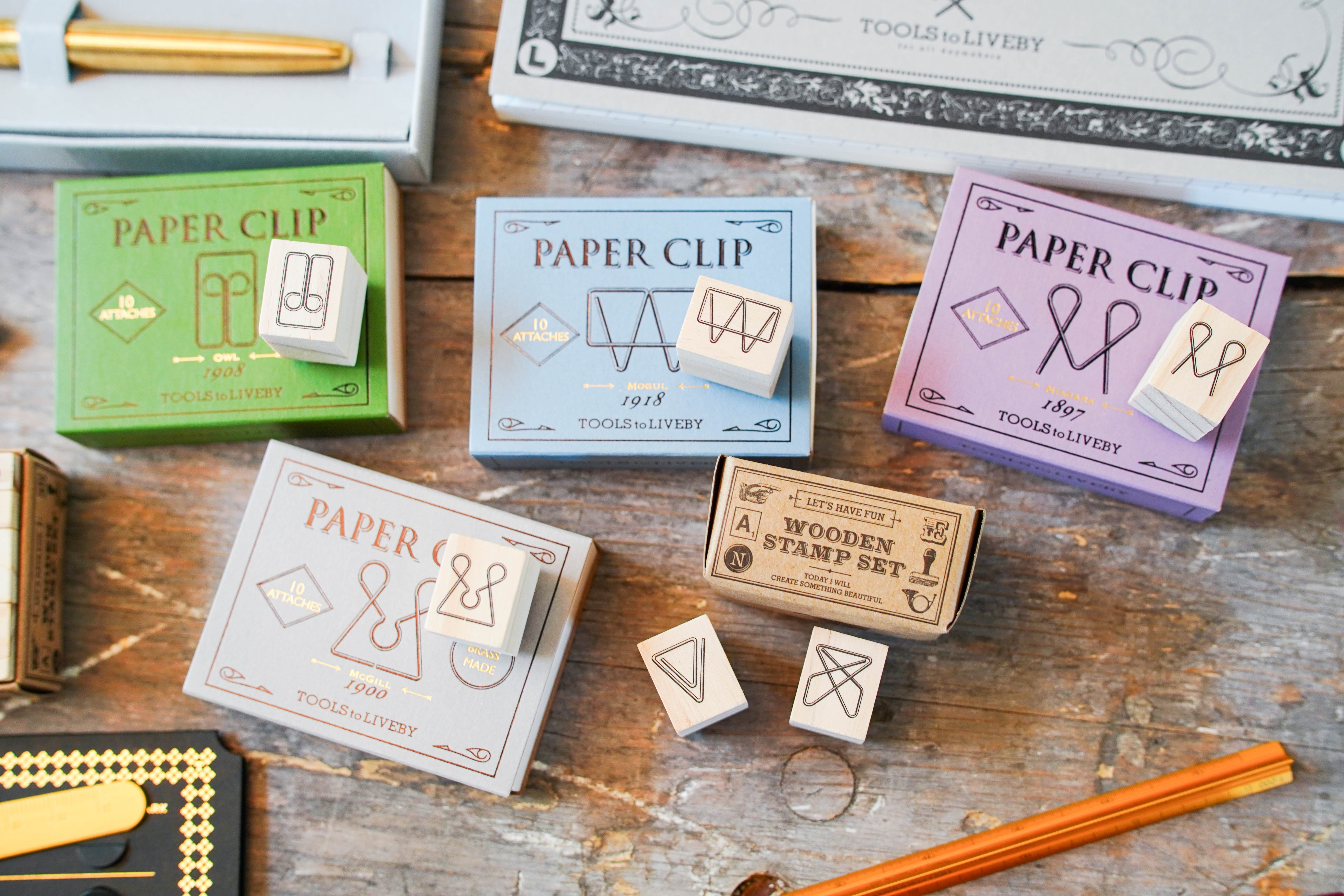 Brass Paper Clips